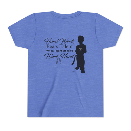 Youth Tee - "Hard Work Beats Talent" Jensen shirt