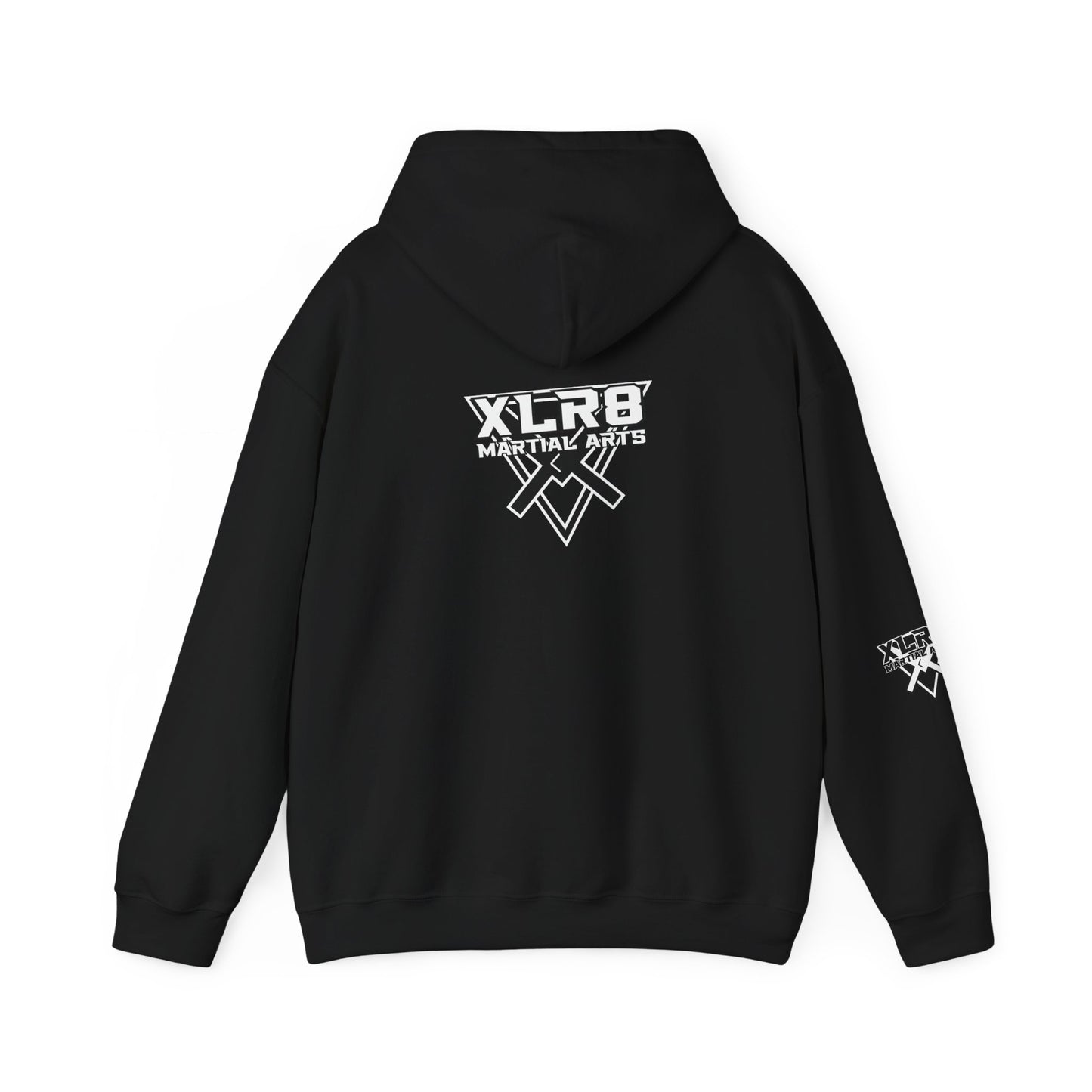 Motivational Hoodie — “Don’t Limit Your Challenges. Challenge Your Limits!” Martial Arts Logo