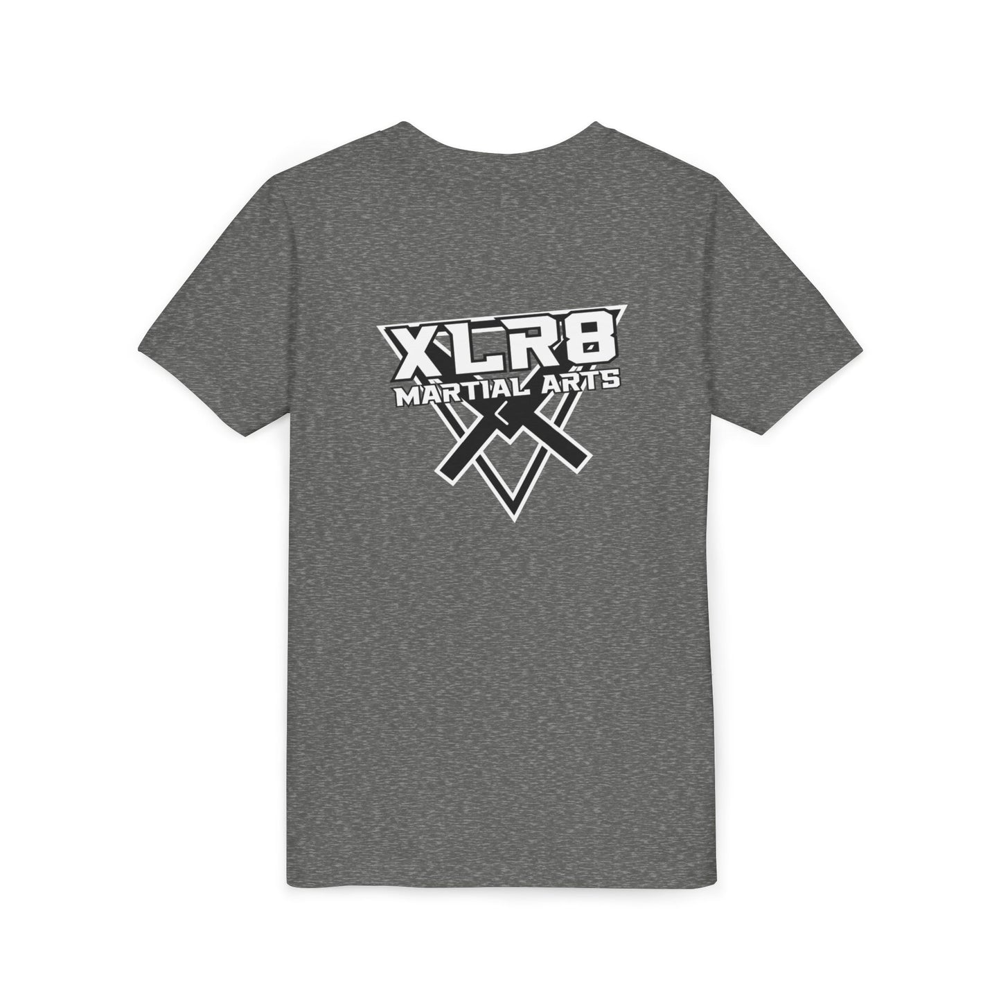 Youth Karate T-Shirt — "Warning: May Karate Chop Without Notice" Lochlan shirt