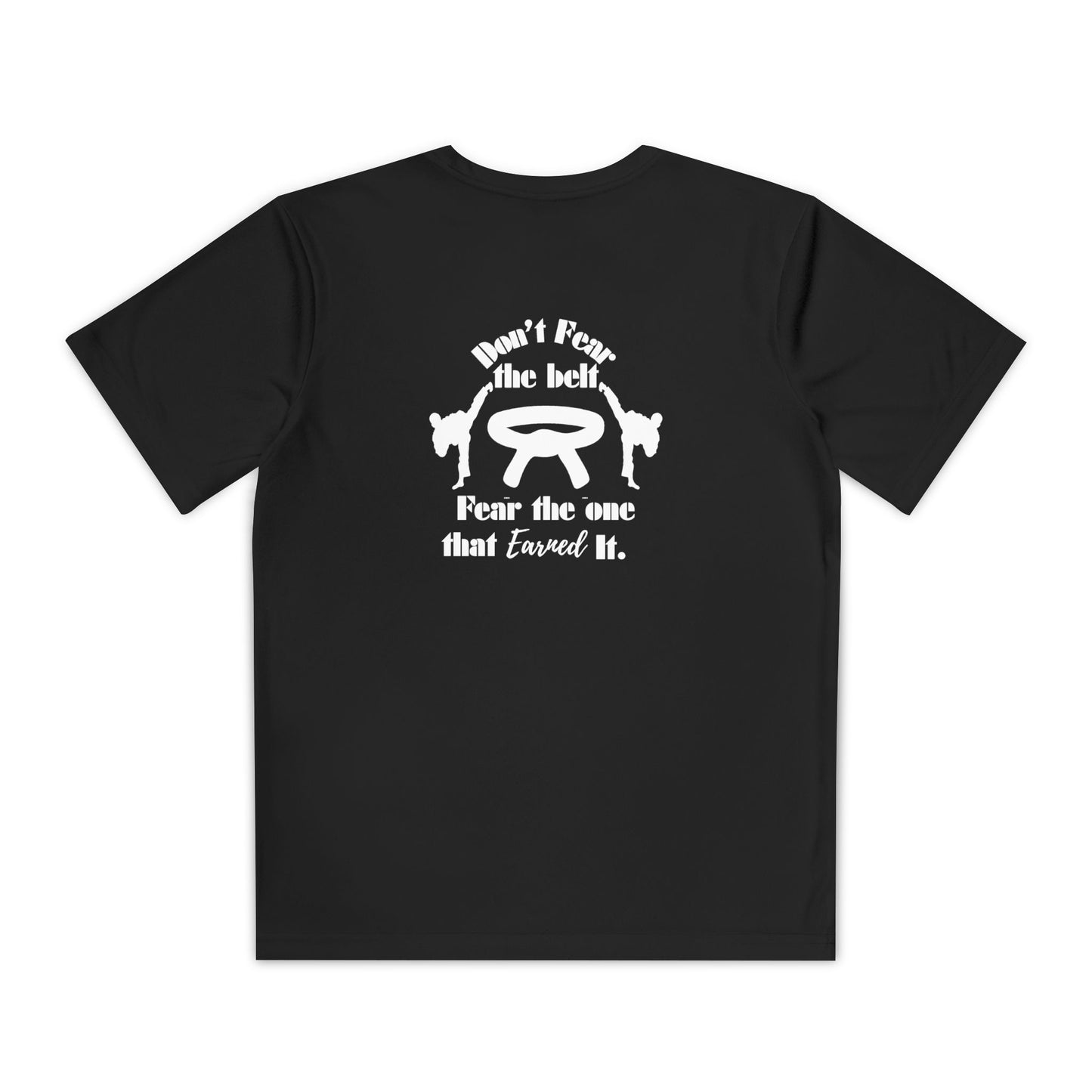 Youth Competitor Tee — "Don’t Fear the Belt" Kids Martial Arts T‑Shirt