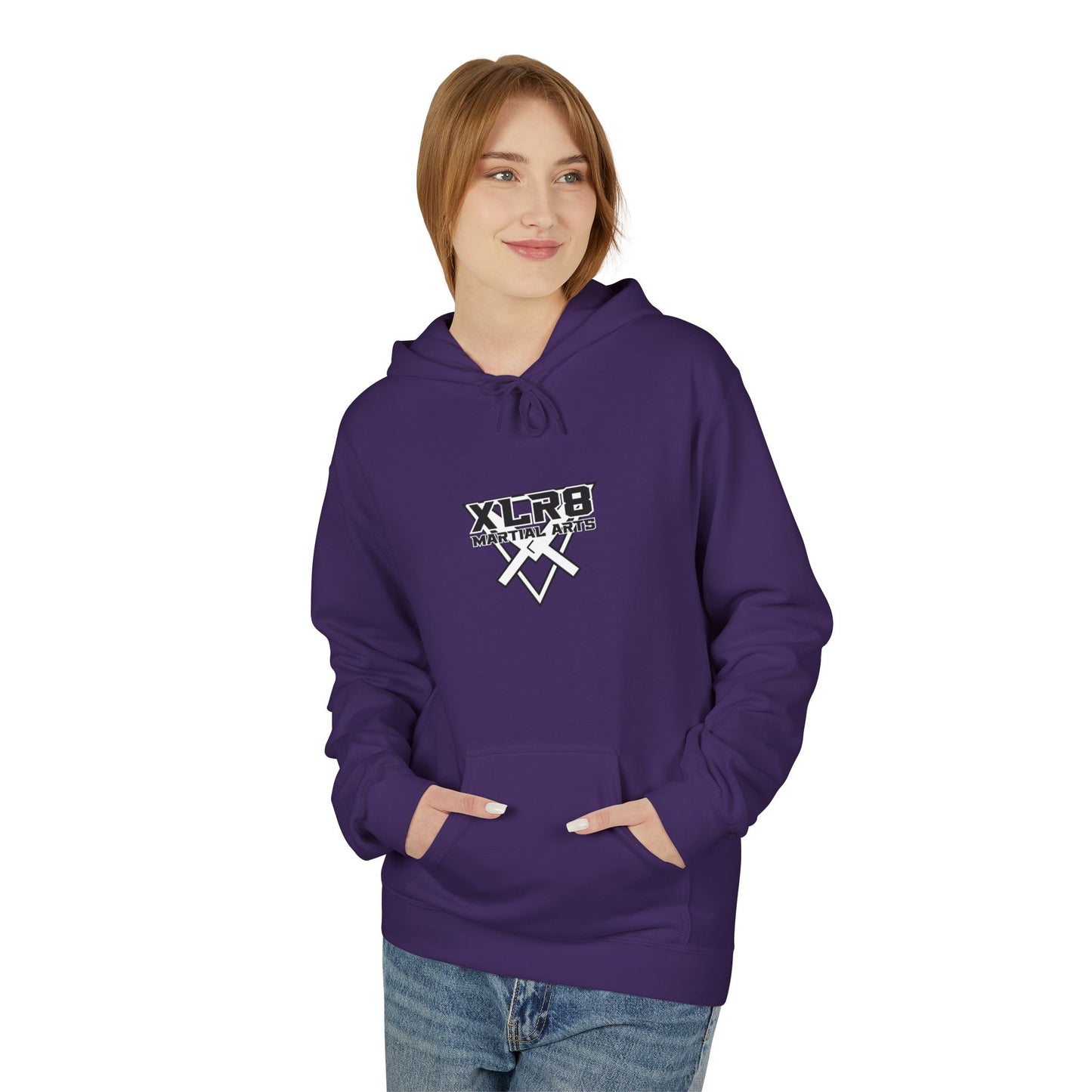 Karate Hoodie — “Train Until the Belt Turns Black” Martial Arts Sweatshirt