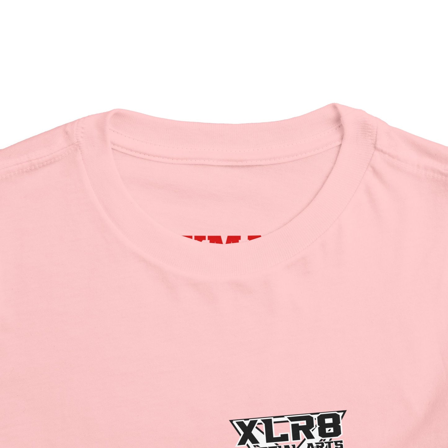 Toddler Tee — "Train Until the Belt Turns Black" Martial Arts Graphic