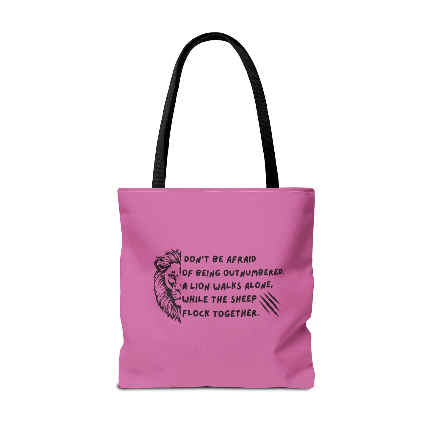 Empowering Martial Arts Tote Bag - Inspirational Quote & Logo Design
