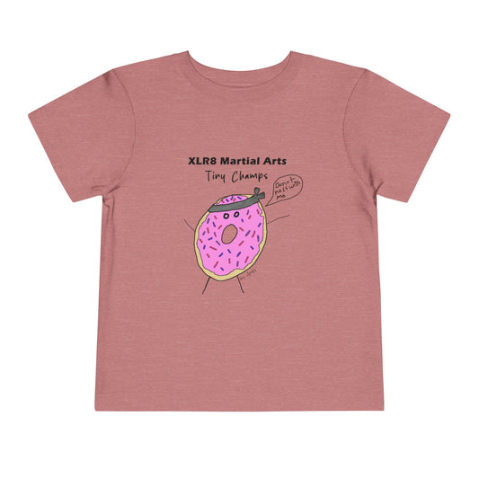 Cute Donut Toddler Tee - XLR8 Martial Arts Tiny Champs