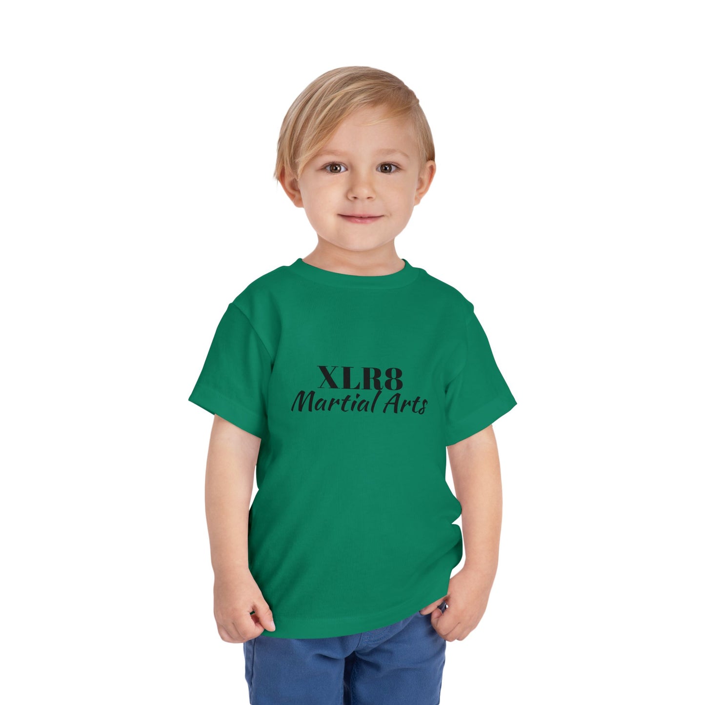 Toddler Martial Arts Tee — "XLR8 Martial Arts" Logo