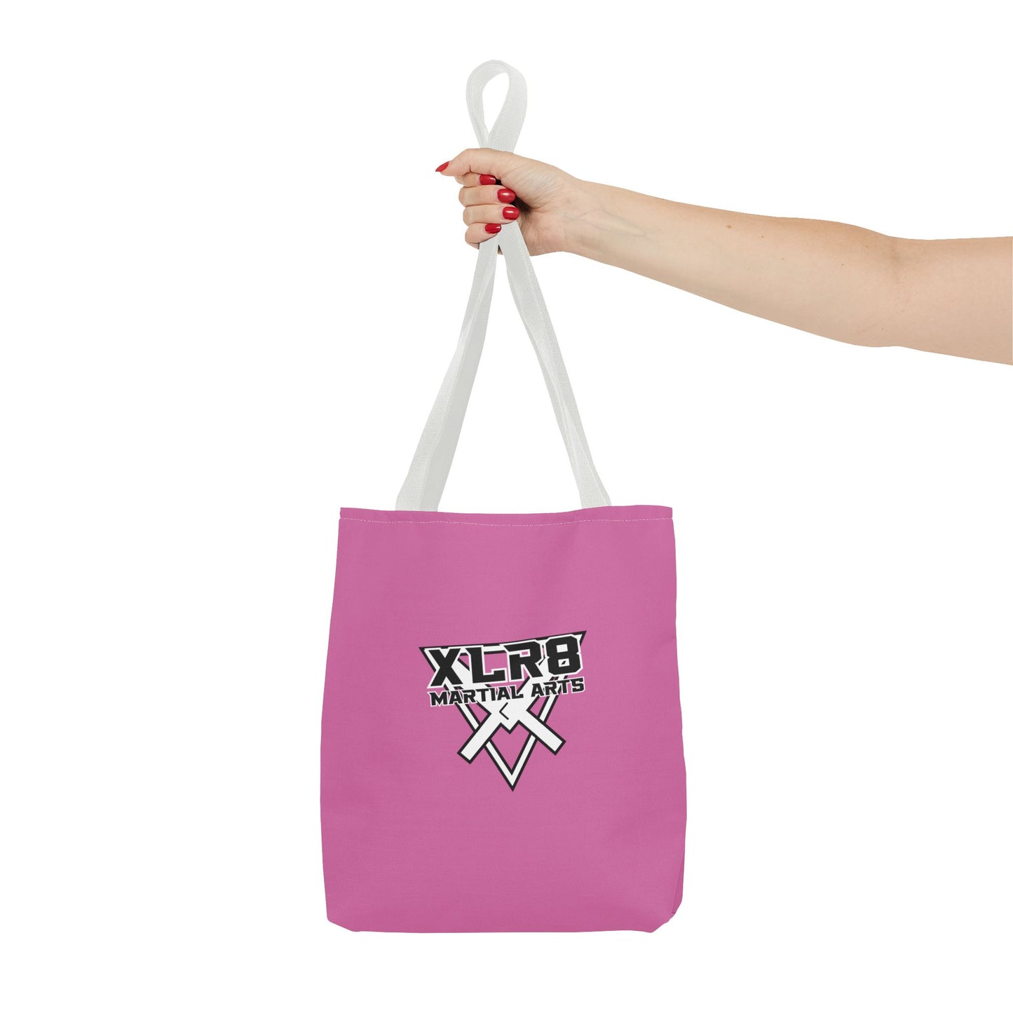 Empowering Martial Arts Tote Bag - Inspirational Quote & Logo Design