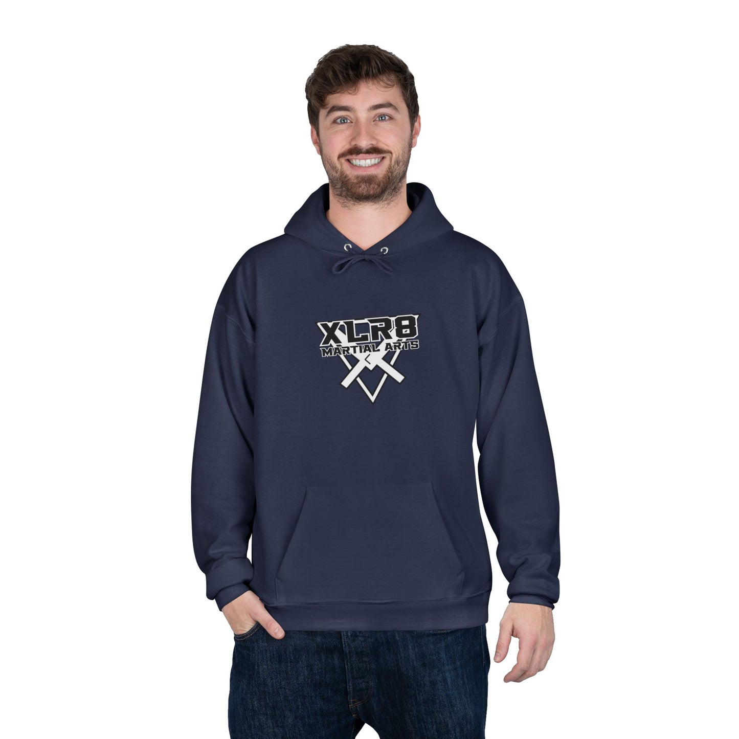 Large Logo But did you die hoodie