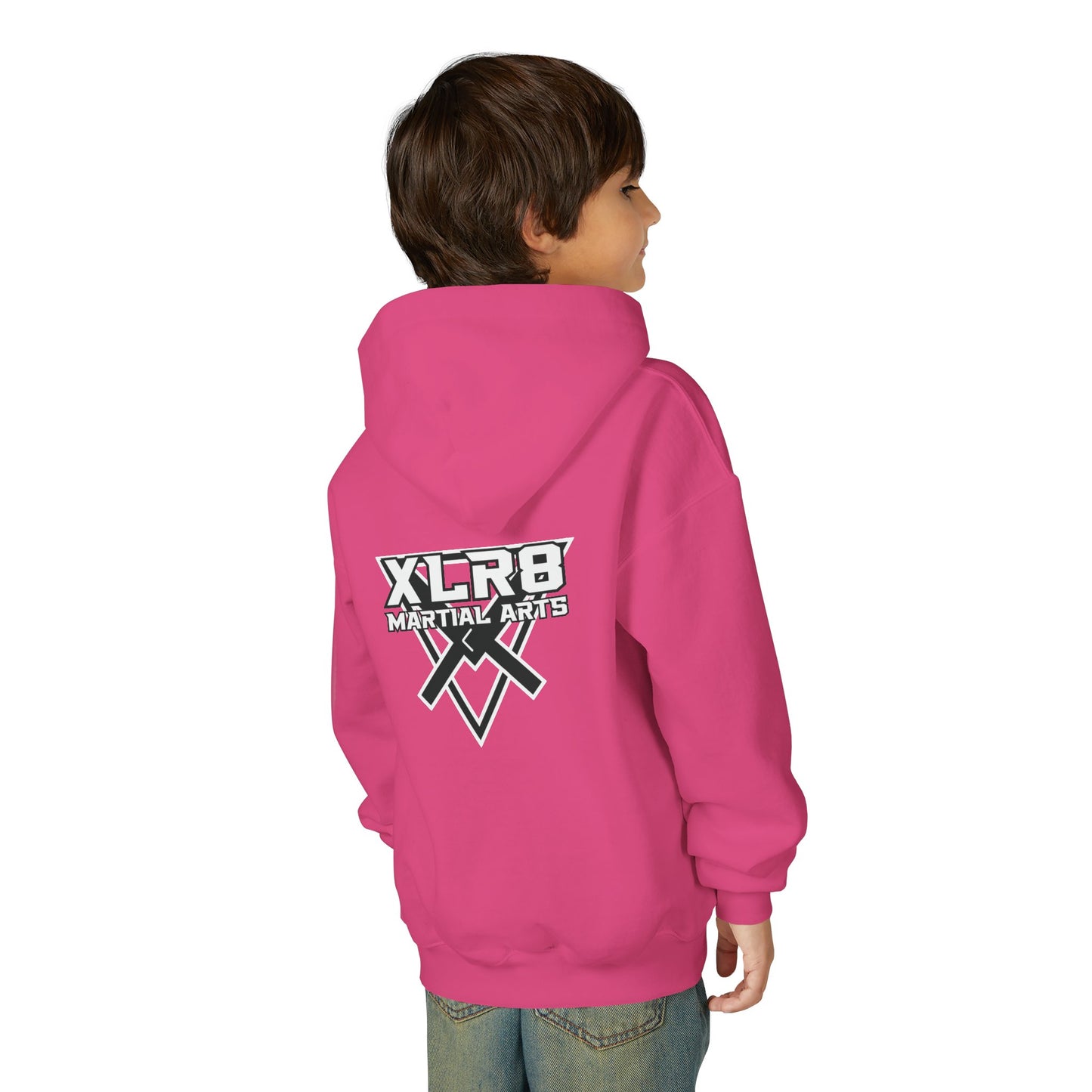 Youth Hoodie – "Don't limit your challenges. Challenge your limits." Martial Arts Motivational Sweatshirt