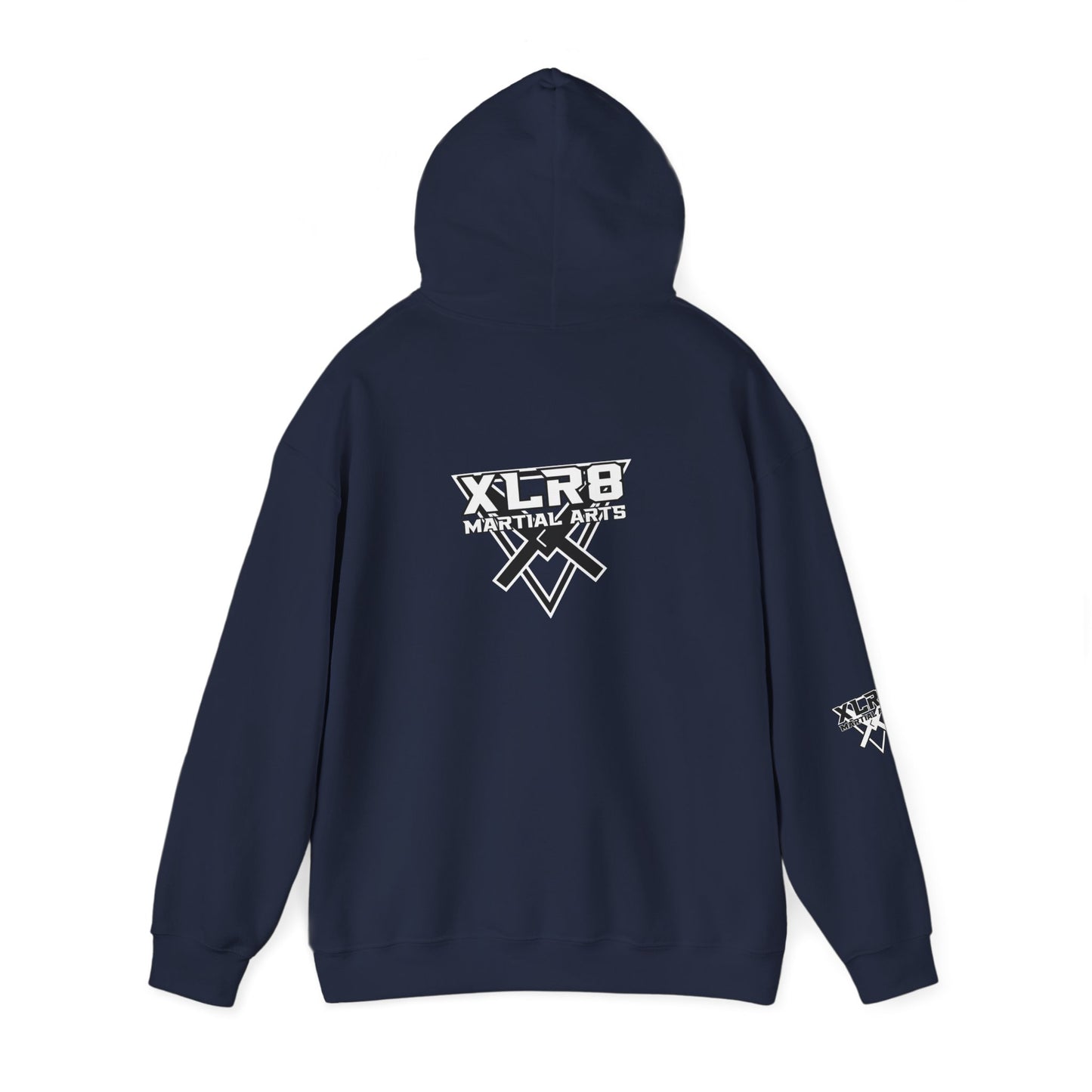 Motivational Hoodie — “Don’t Limit Your Challenges. Challenge Your Limits!” Martial Arts Logo