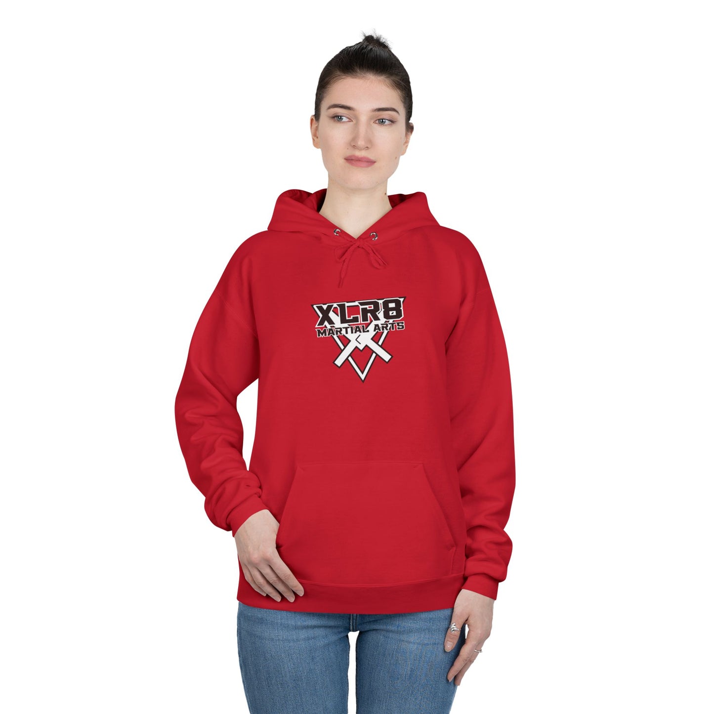 Large Logo But did you die hoodie