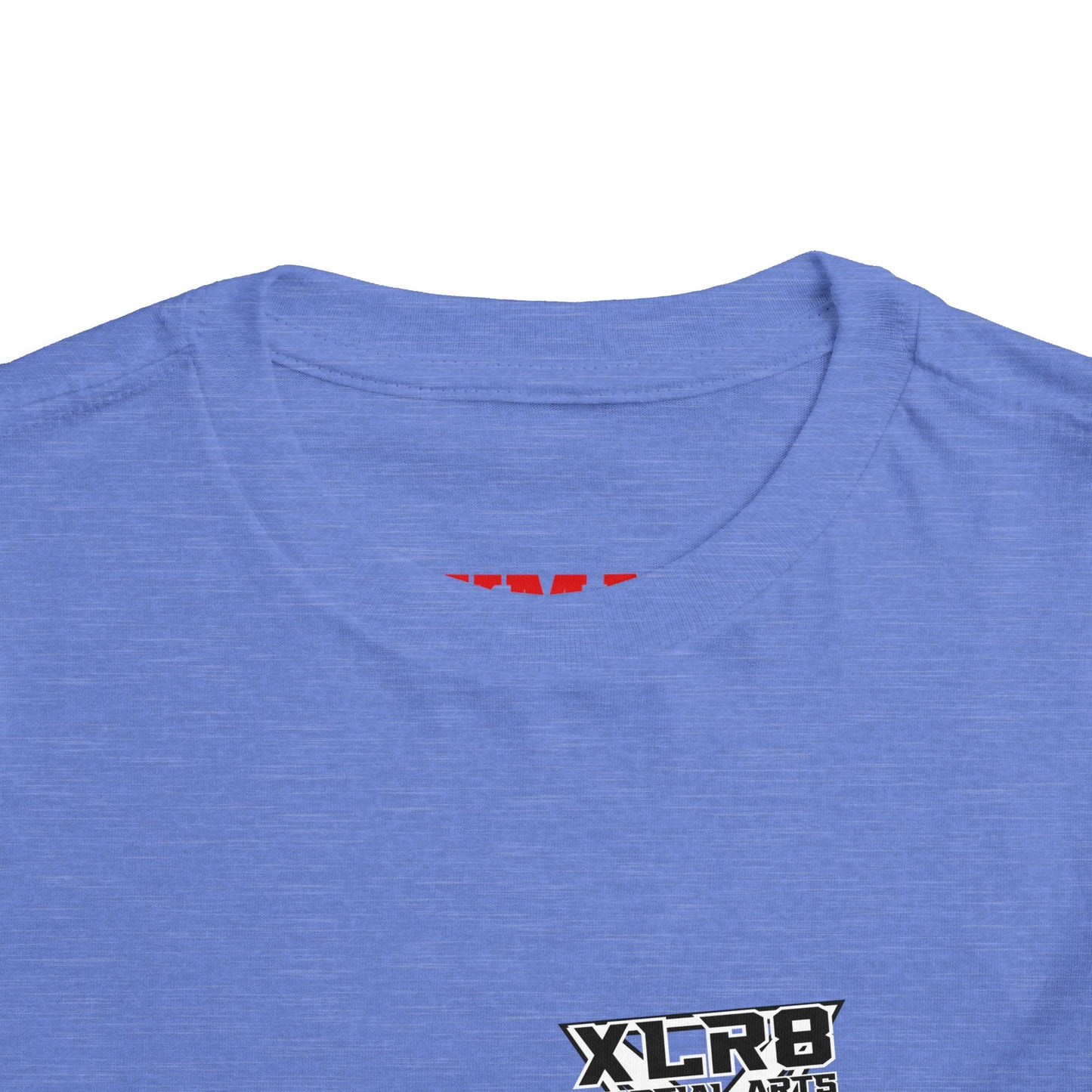 Toddler Tee — "Train Until the Belt Turns Black" Martial Arts Graphic