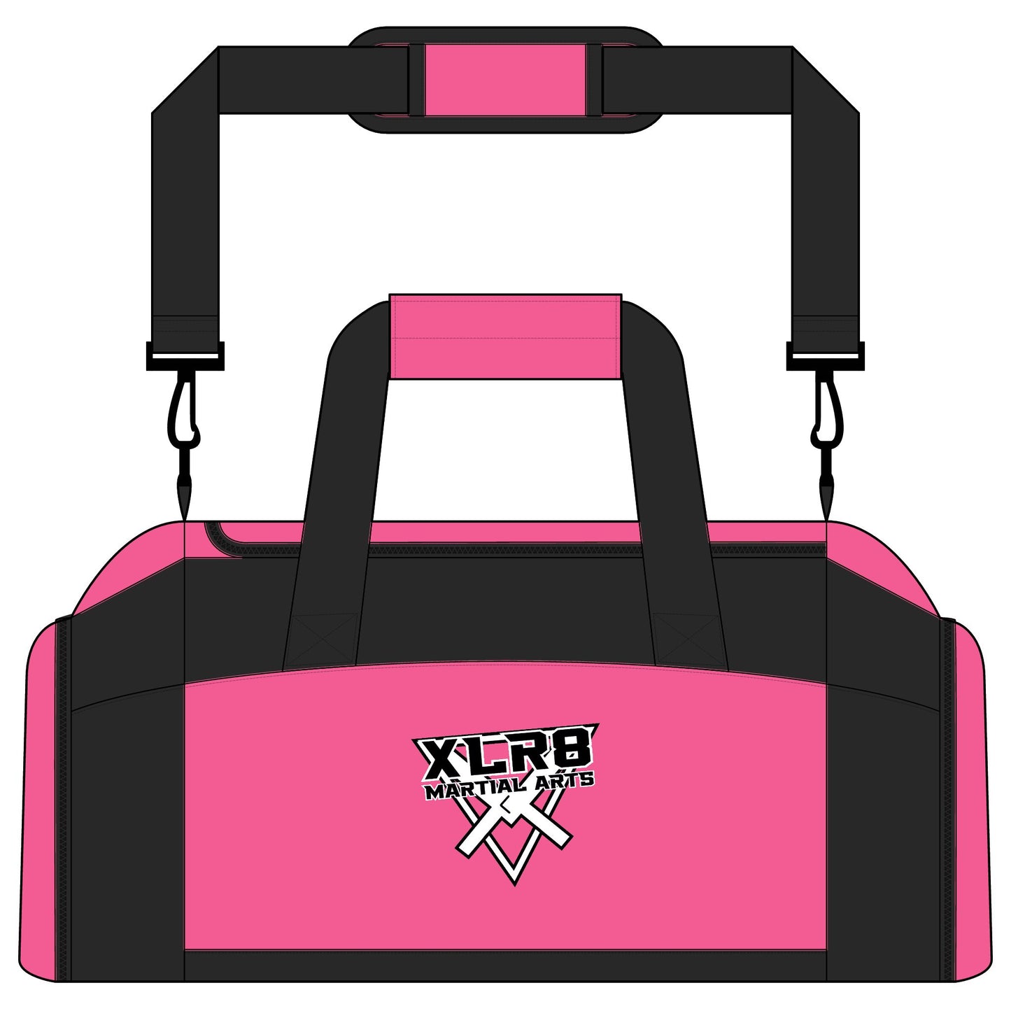 XLR8 Martial Arts Gym Bag — Durable Sports Duffle with Logo