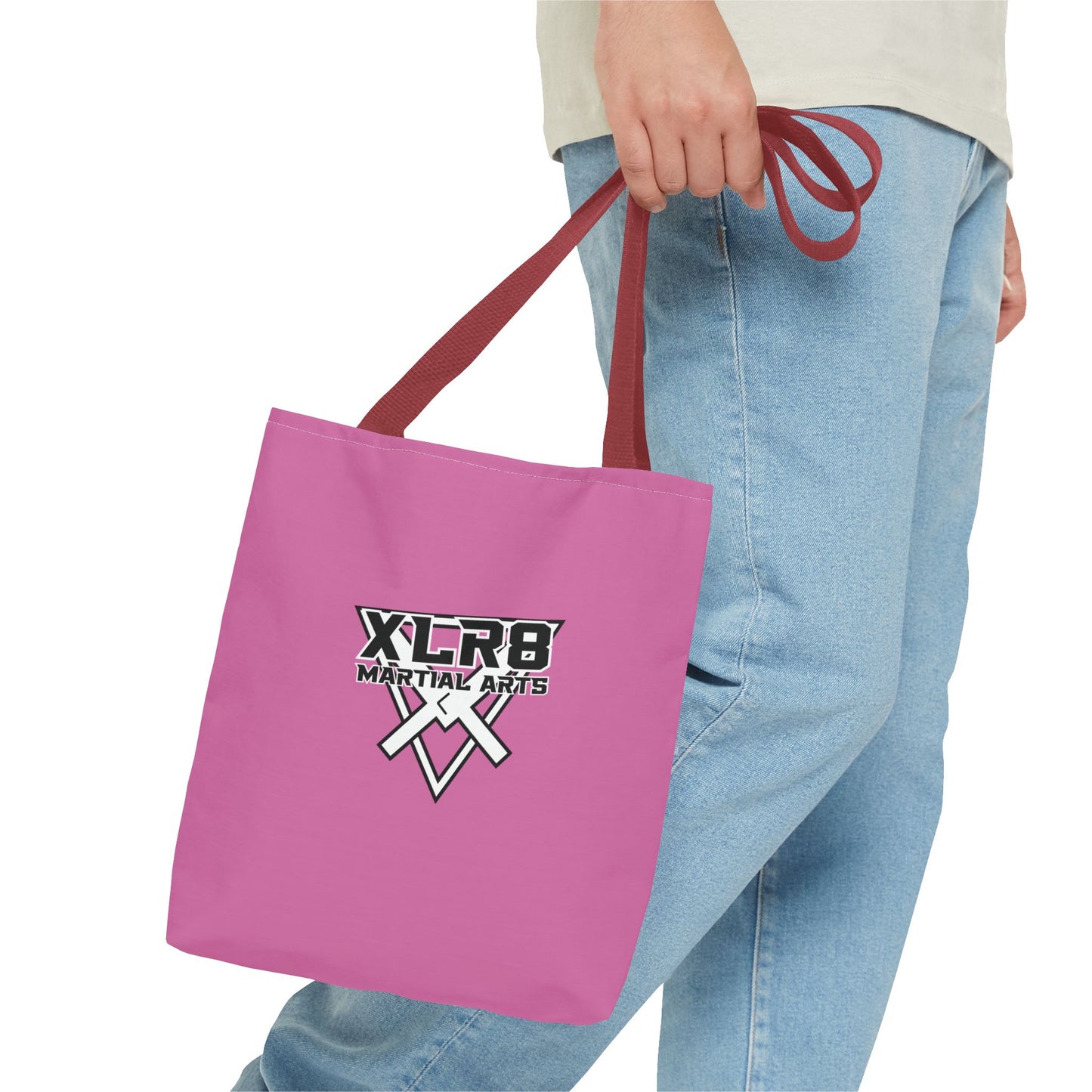 Empowering Martial Arts Tote Bag - Inspirational Quote & Logo Design