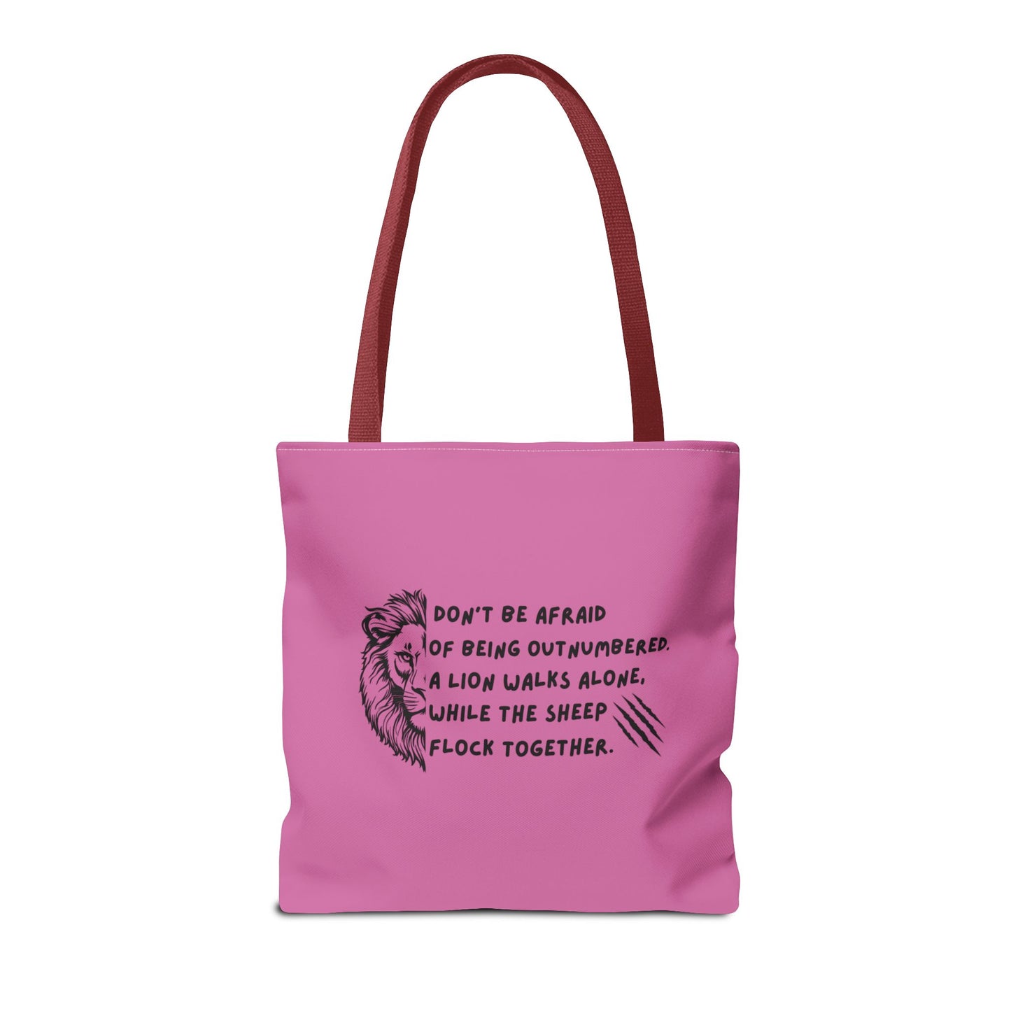 Empowering Martial Arts Tote Bag - Inspirational Quote & Logo Design