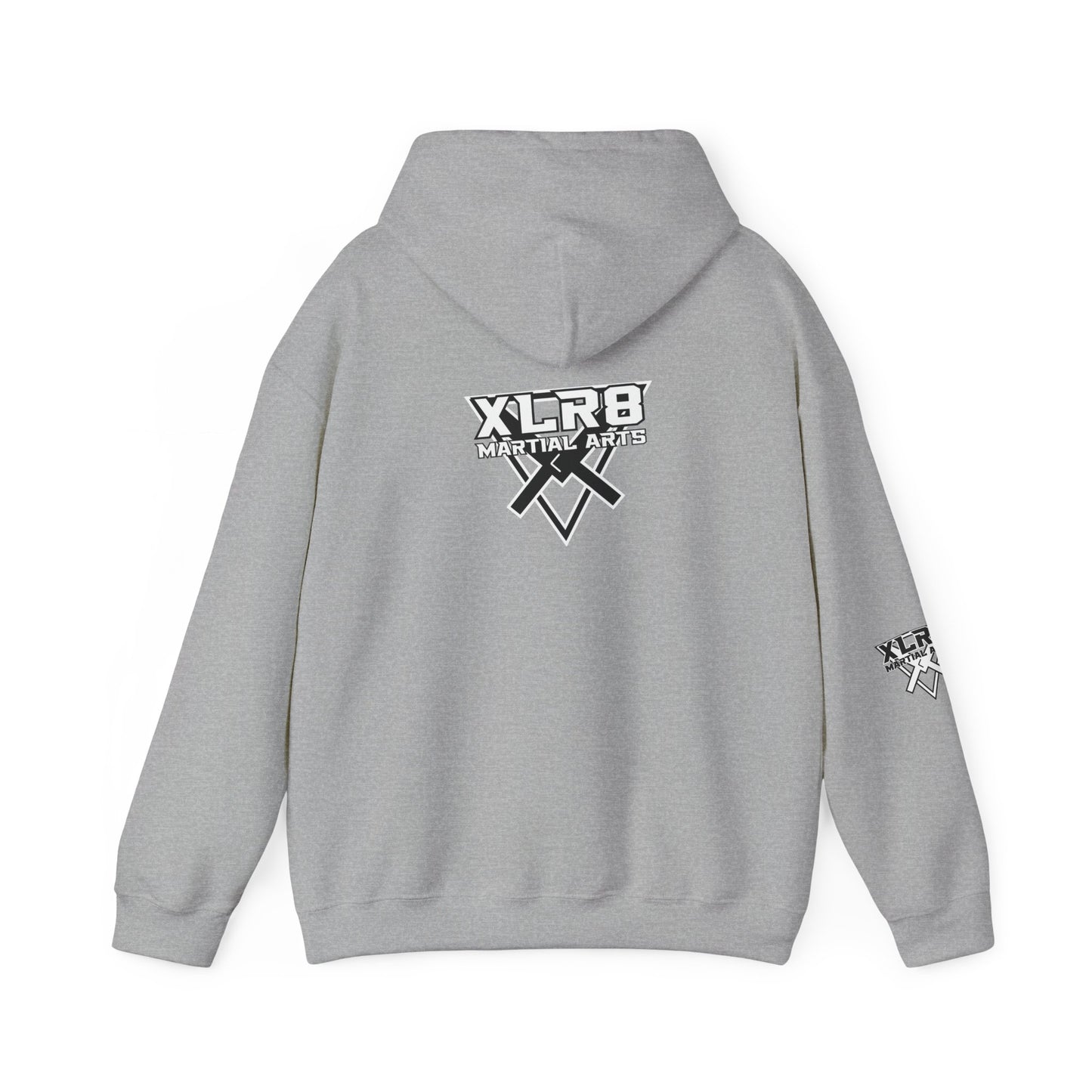 Motivational Hoodie — “Don’t Limit Your Challenges. Challenge Your Limits!” Martial Arts Logo