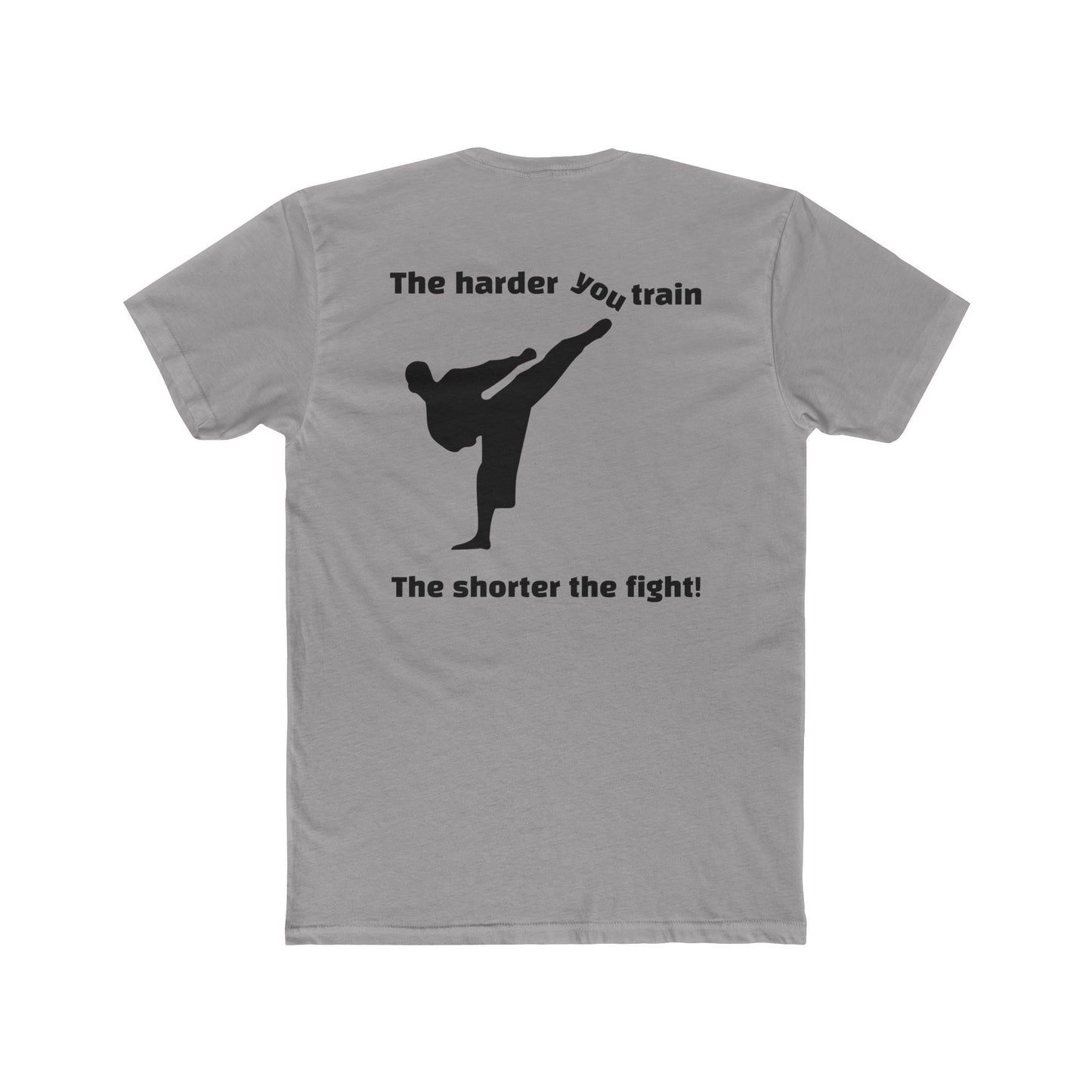 Motivational Martial Arts Tee, Workout Shirt, Fitness Gift, Unisex Crew Neck Tee, Karate Training Top, Sports Apparel