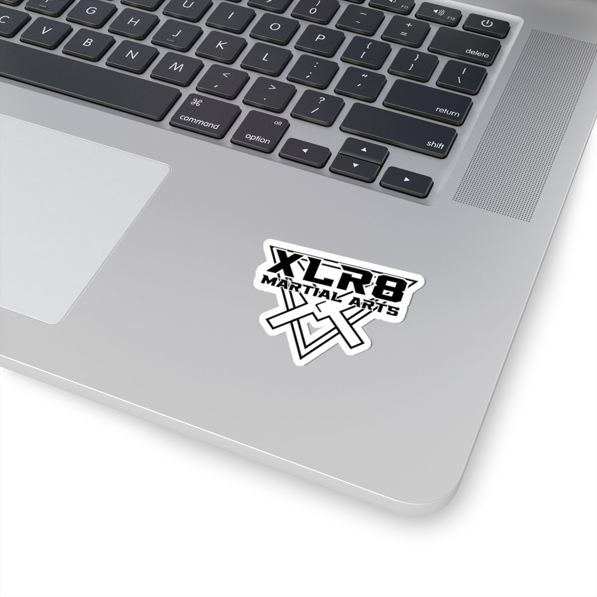 Martial Arts Sticker — “XLR8 Martial Arts” Kiss-Cut Logo Sticker