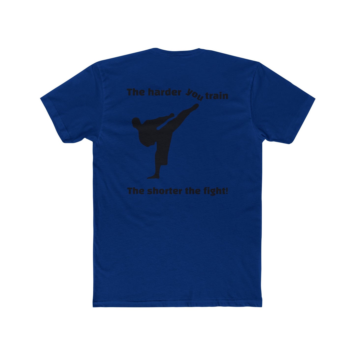 Motivational Martial Arts Tee, Workout Shirt, Fitness Gift, Unisex Crew Neck Tee, Karate Training Top, Sports Apparel