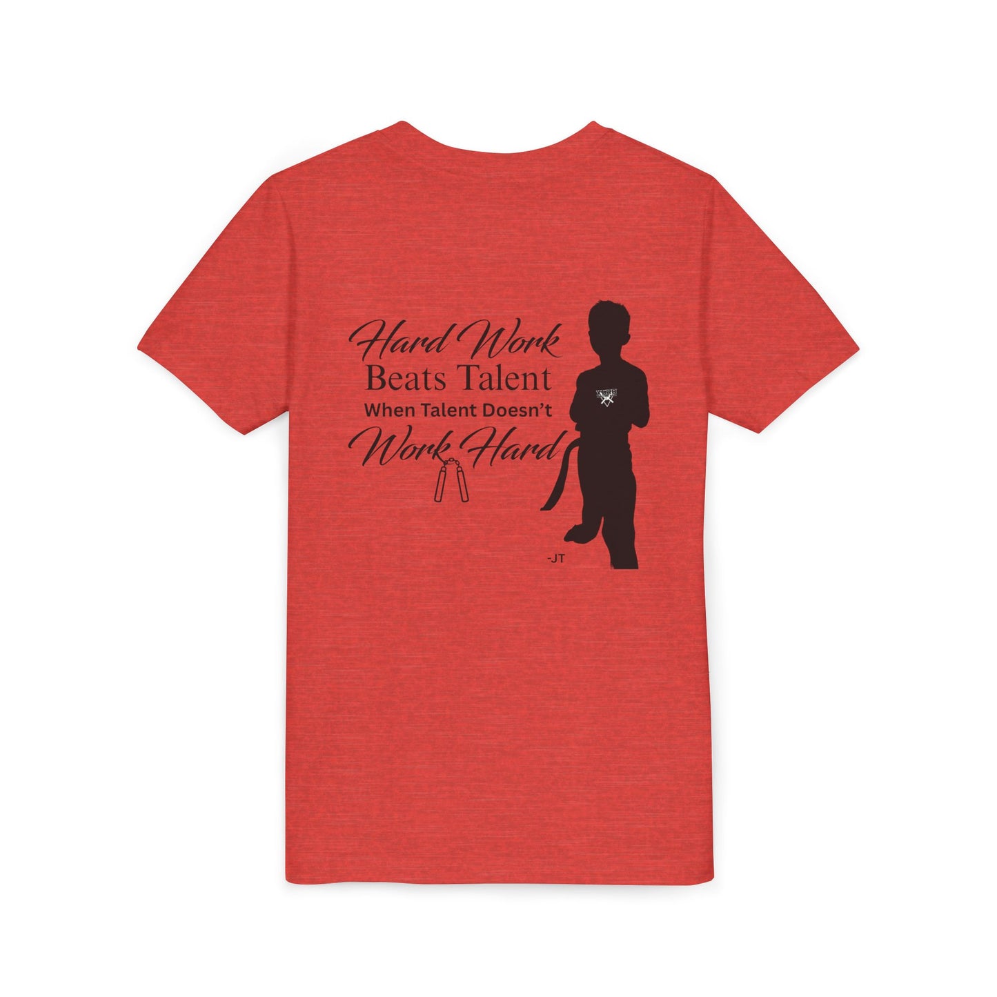 Youth Tee - "Hard Work Beats Talent" Jensen shirt