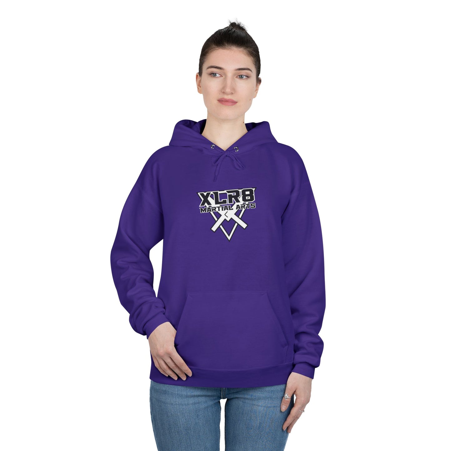 Large Logo But did you die hoodie