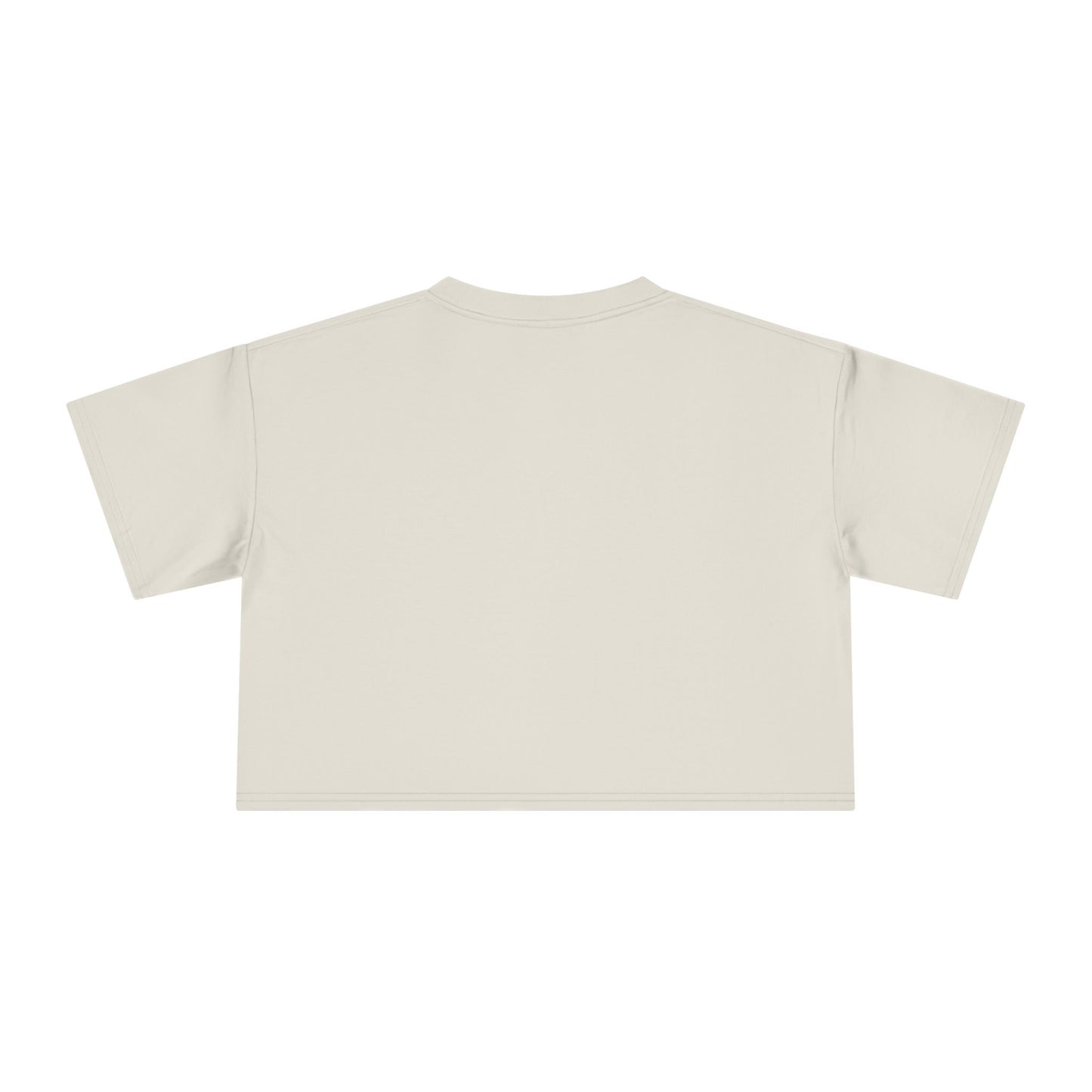 Women's Crop Tee — "I Closed My Book To Be Here" Reading Lover Graphic Top