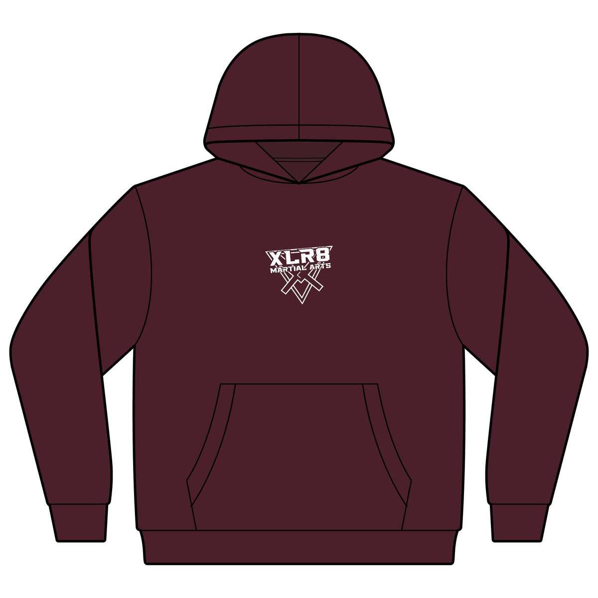 Youth Camo “The More You Sweat in Practice” Motivational Hoodie