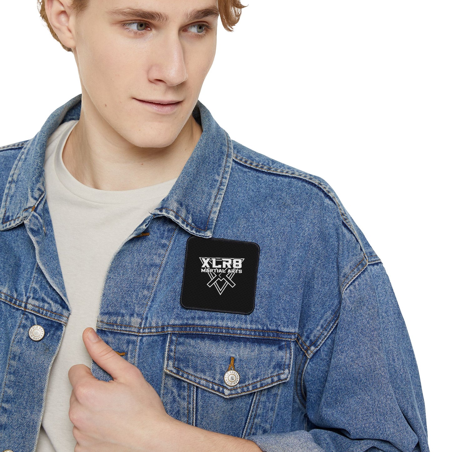XLR8 Martial Arts Iron-On Patches - Stylish Custom Patch for Martial Arts Enthusiasts