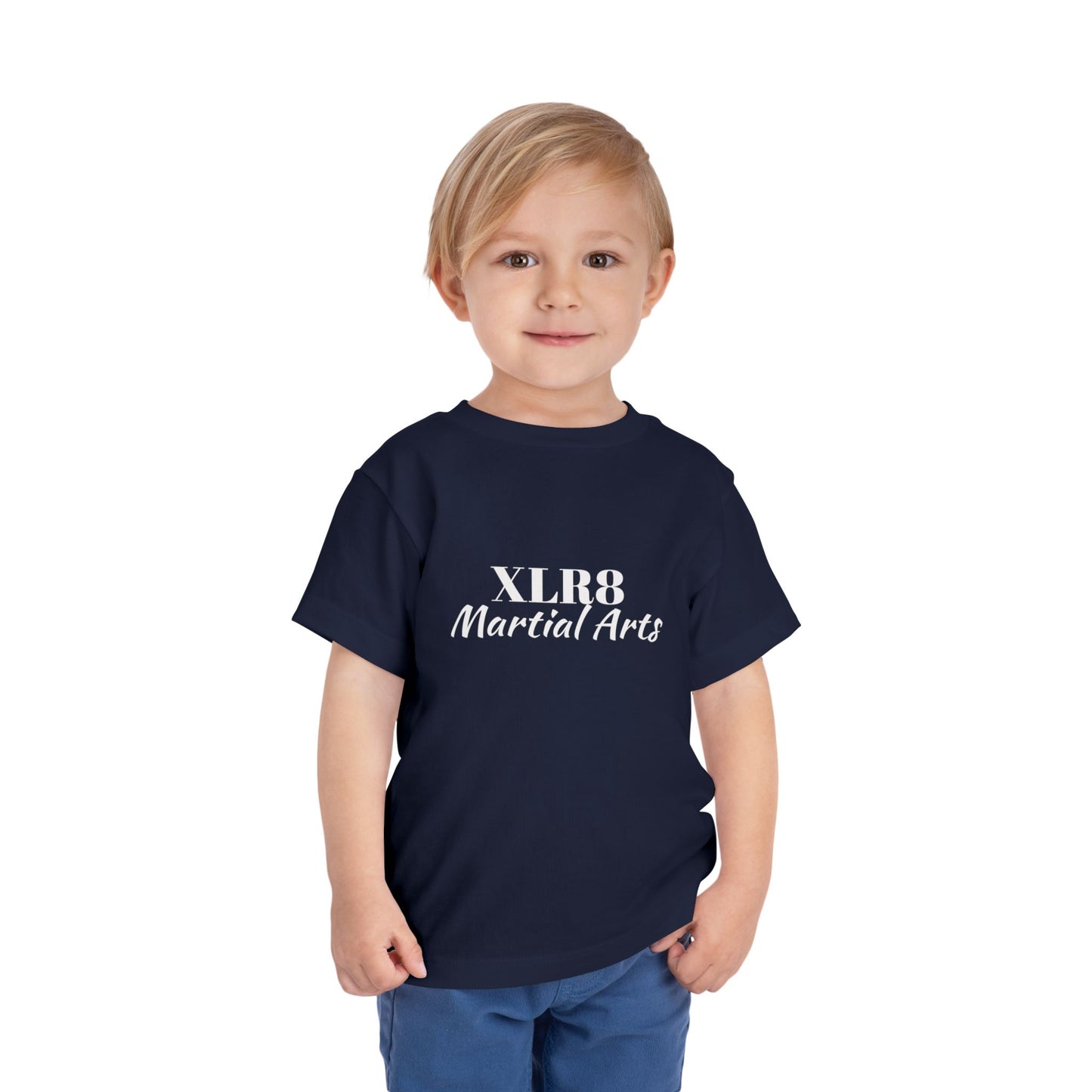 Toddler Martial Arts Tee — "XLR8 Martial Arts" Logo