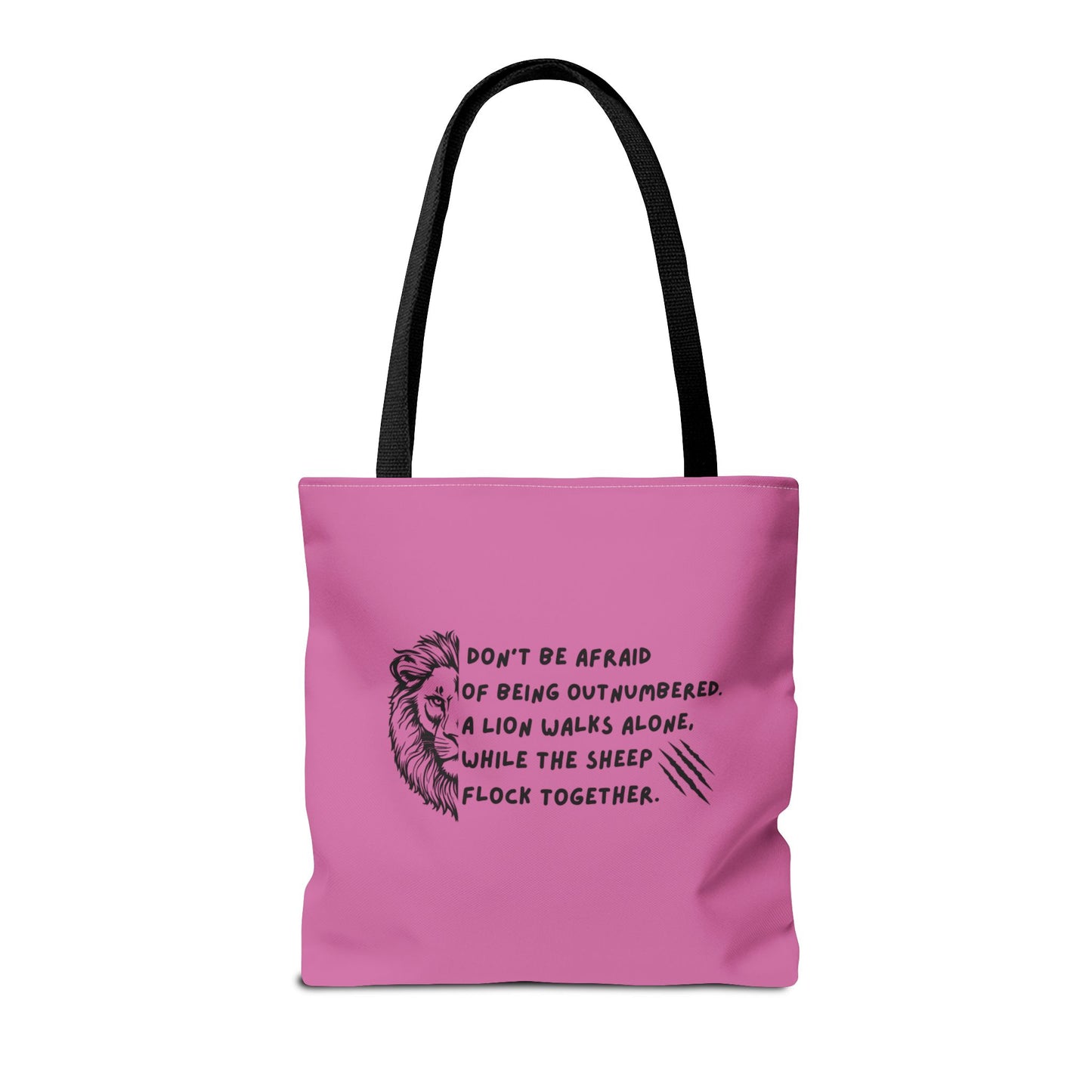Empowering Martial Arts Tote Bag - Inspirational Quote & Logo Design