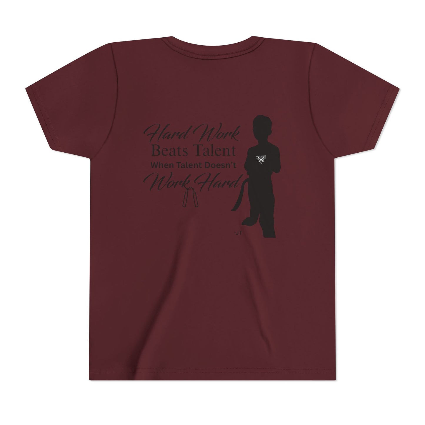 Youth Tee - "Hard Work Beats Talent" Jensen shirt