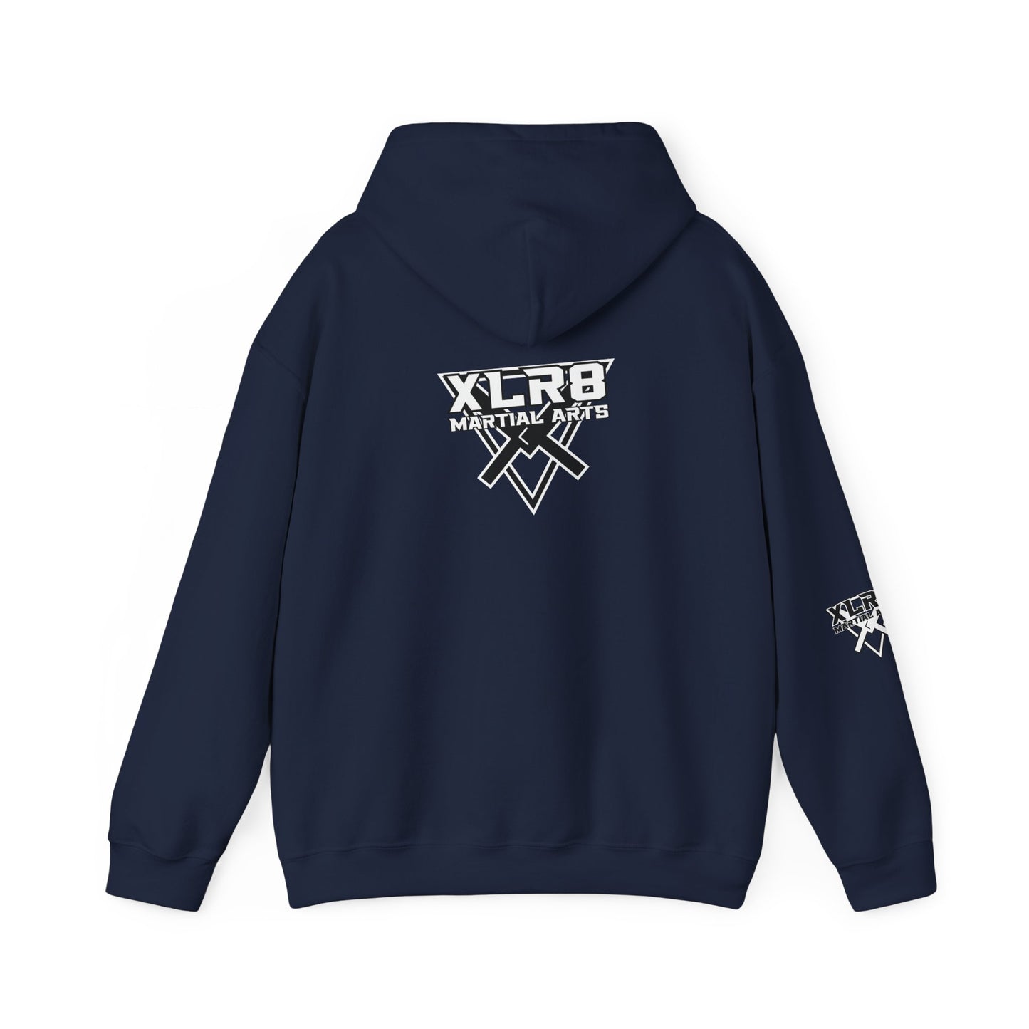 Motivational Hoodie — “Don’t Limit Your Challenges. Challenge Your Limits!” Martial Arts Logo