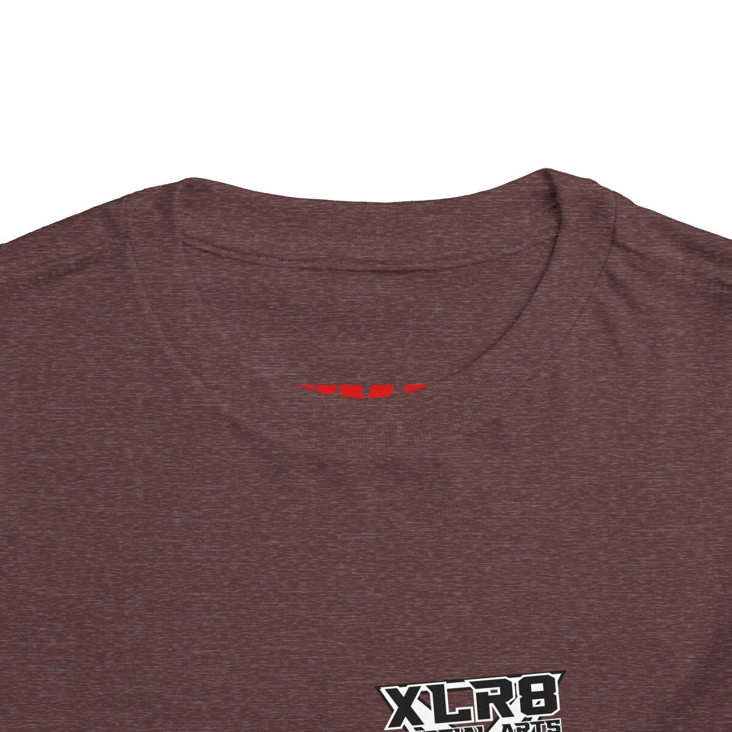Toddler Tee — "Train Until the Belt Turns Black" Martial Arts Graphic
