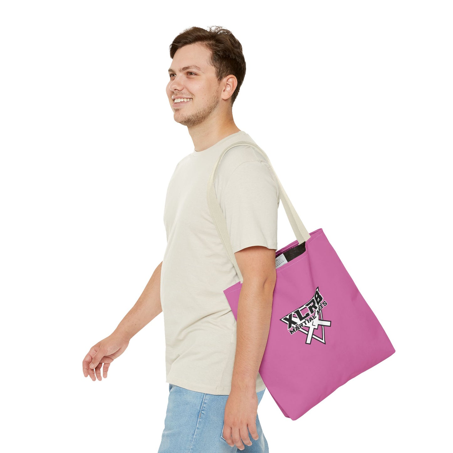 Empowering Martial Arts Tote Bag - Inspirational Quote & Logo Design