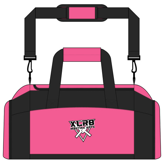 Gym Bag — XLR8 Martial Arts Logo Duffle (Pink or Maroon)