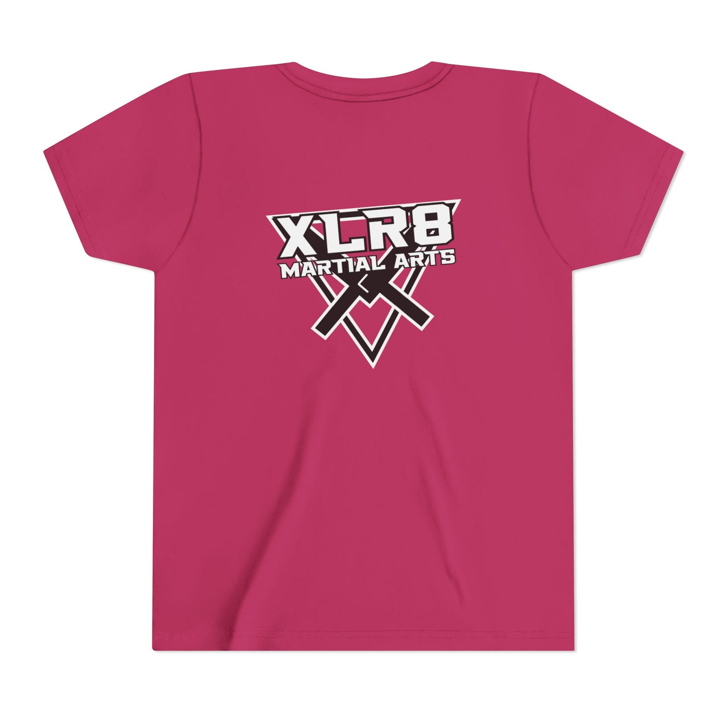 Youth Karate T-Shirt — "Warning: May Karate Chop Without Notice" Lochlan shirt