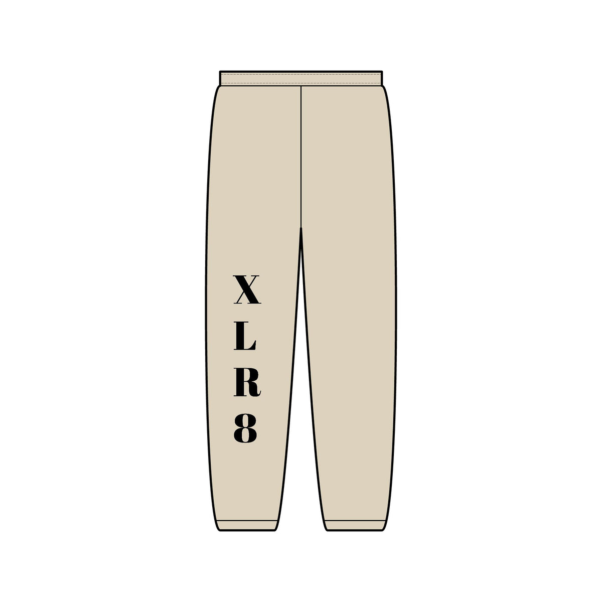 XLR8 Letter Print Sweatpants