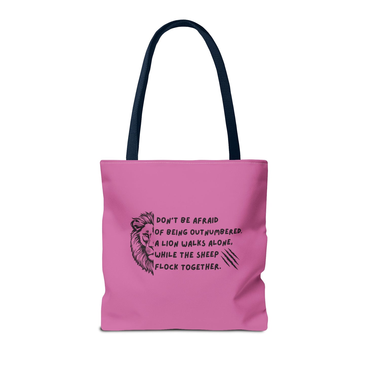 Empowering Martial Arts Tote Bag - Inspirational Quote & Logo Design