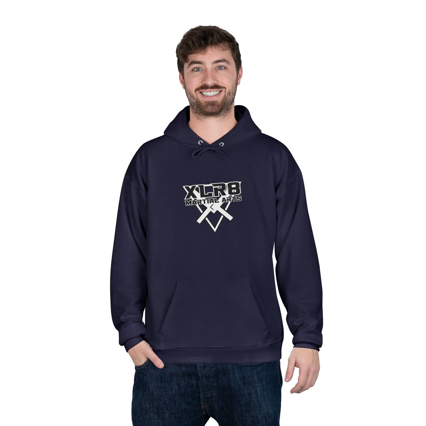Large Logo But did you die hoodie