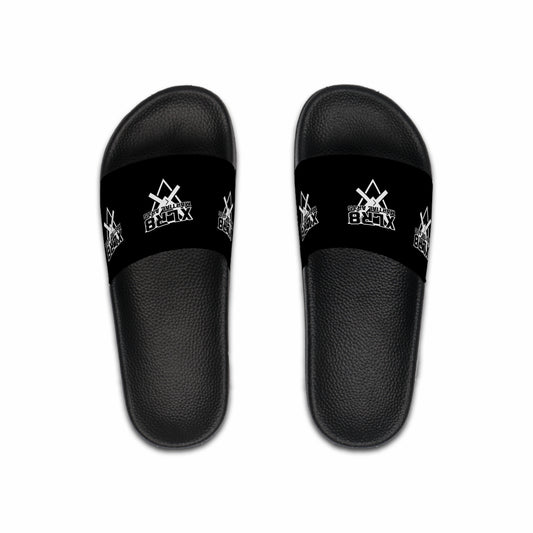 Men's Slide Sandals - Comfortable and Stylish Black Footwear for Everyday Wear