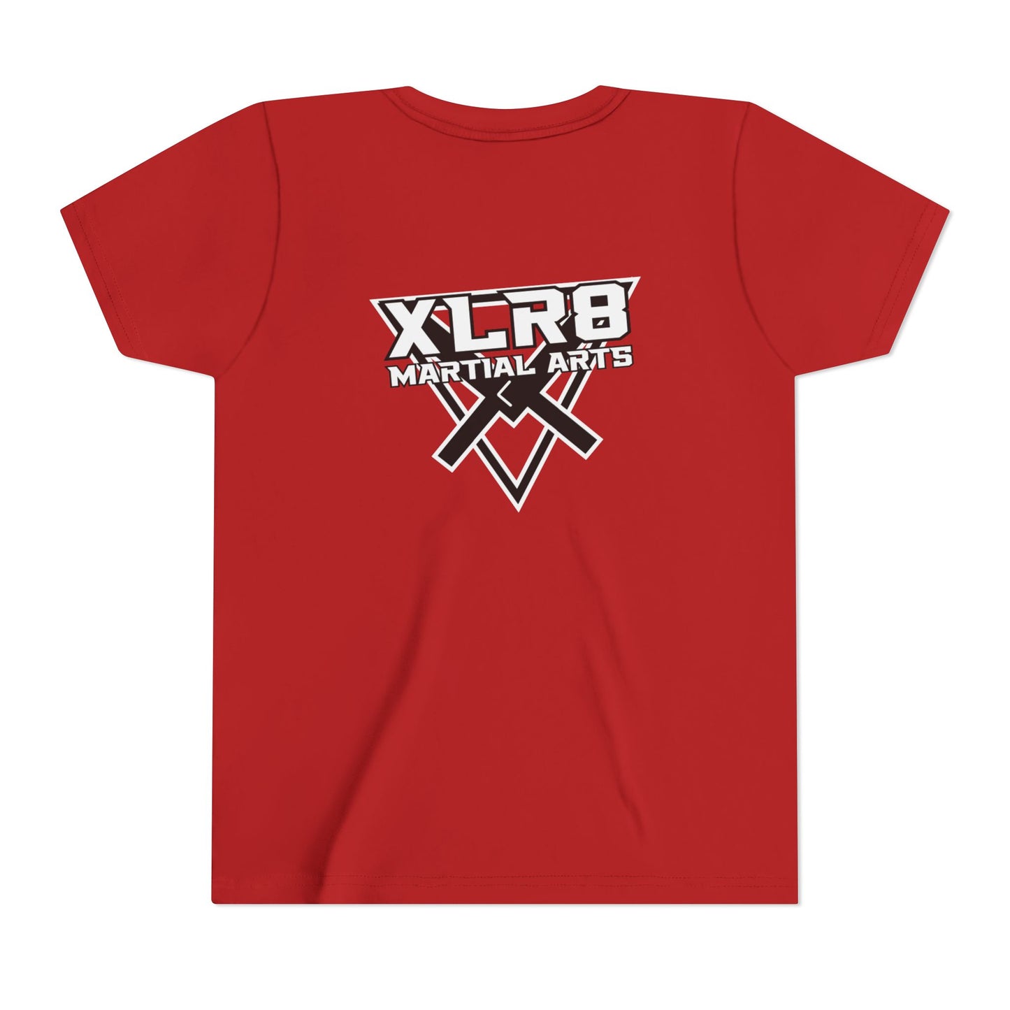 Youth Karate T-Shirt — "Warning: May Karate Chop Without Notice" Lochlan shirt