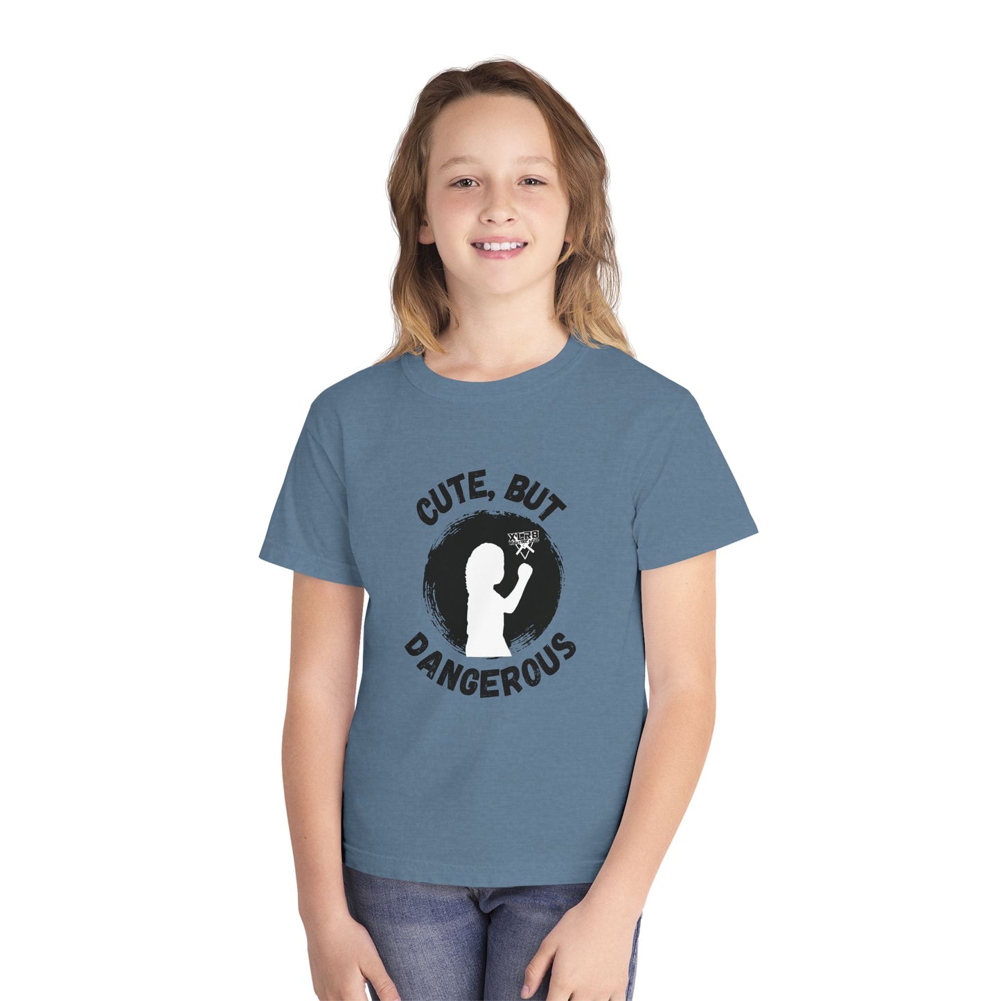 Youth Tee — "Cute But Dangerous"  Layla shirt