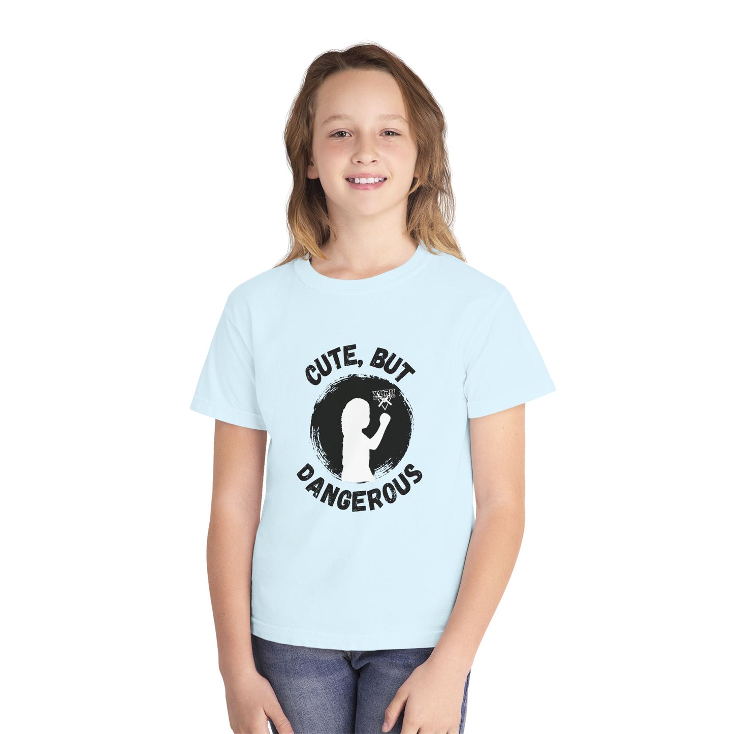 Youth Tee — "Cute But Dangerous"  Layla shirt