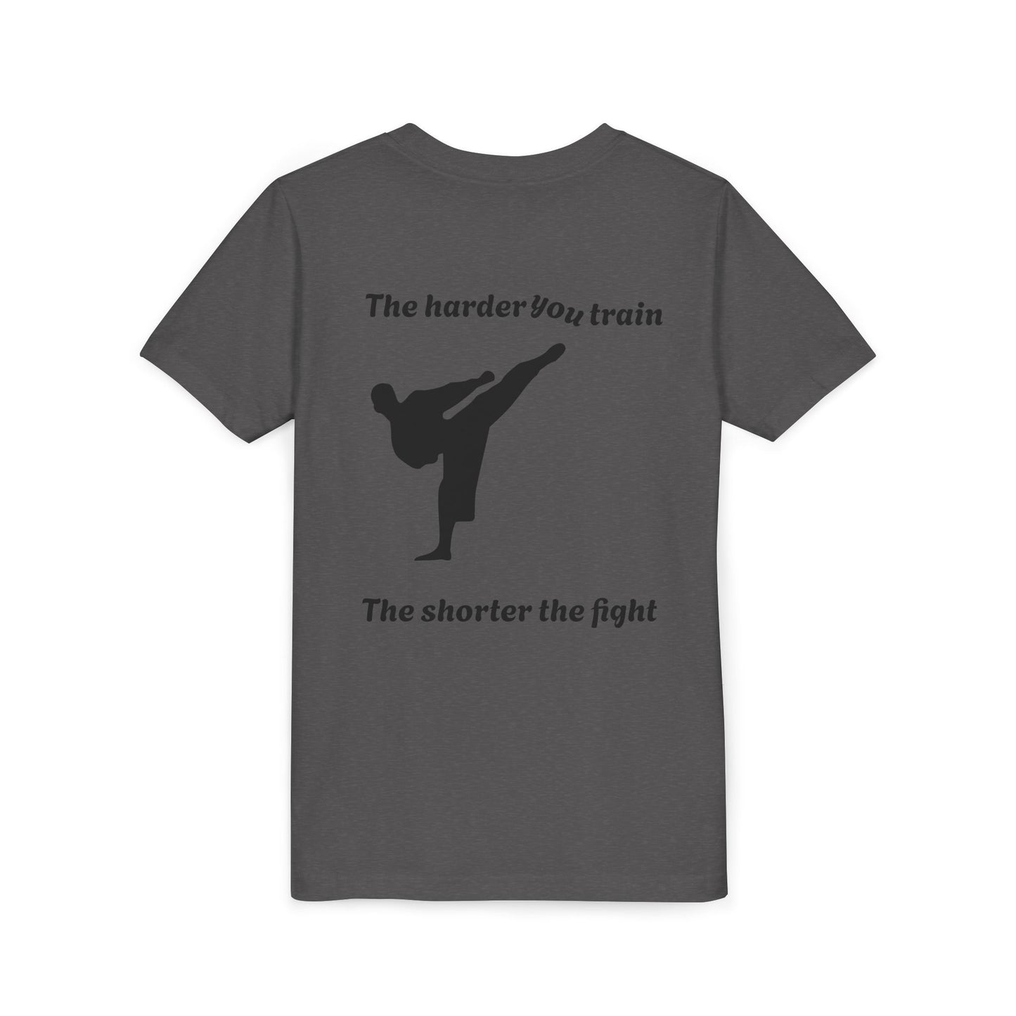 Youth Harder you train boy ninja tshirt