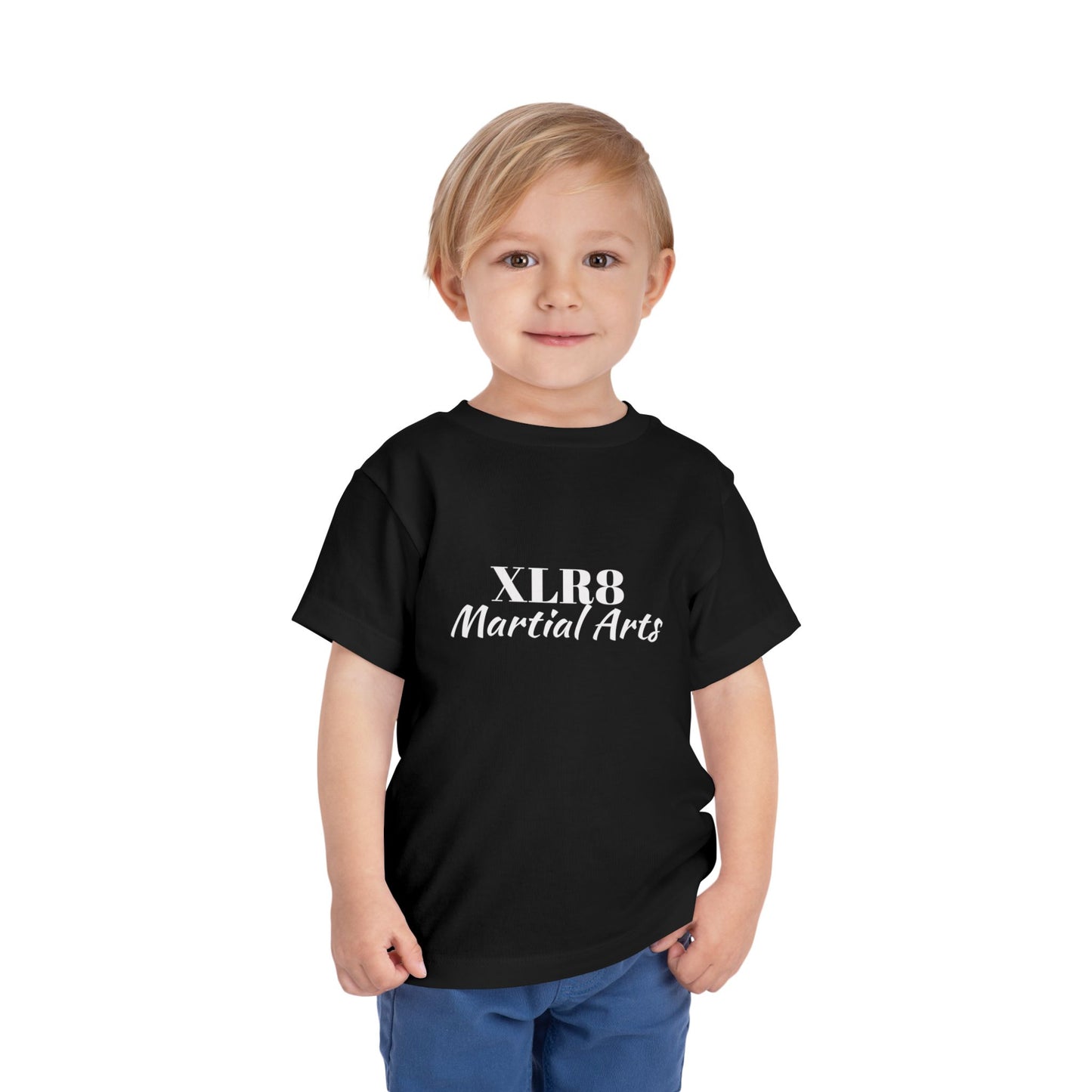 Toddler Martial Arts Tee — "XLR8 Martial Arts" Logo