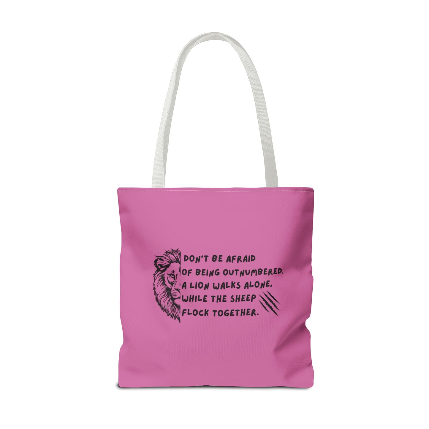 Empowering Martial Arts Tote Bag - Inspirational Quote & Logo Design