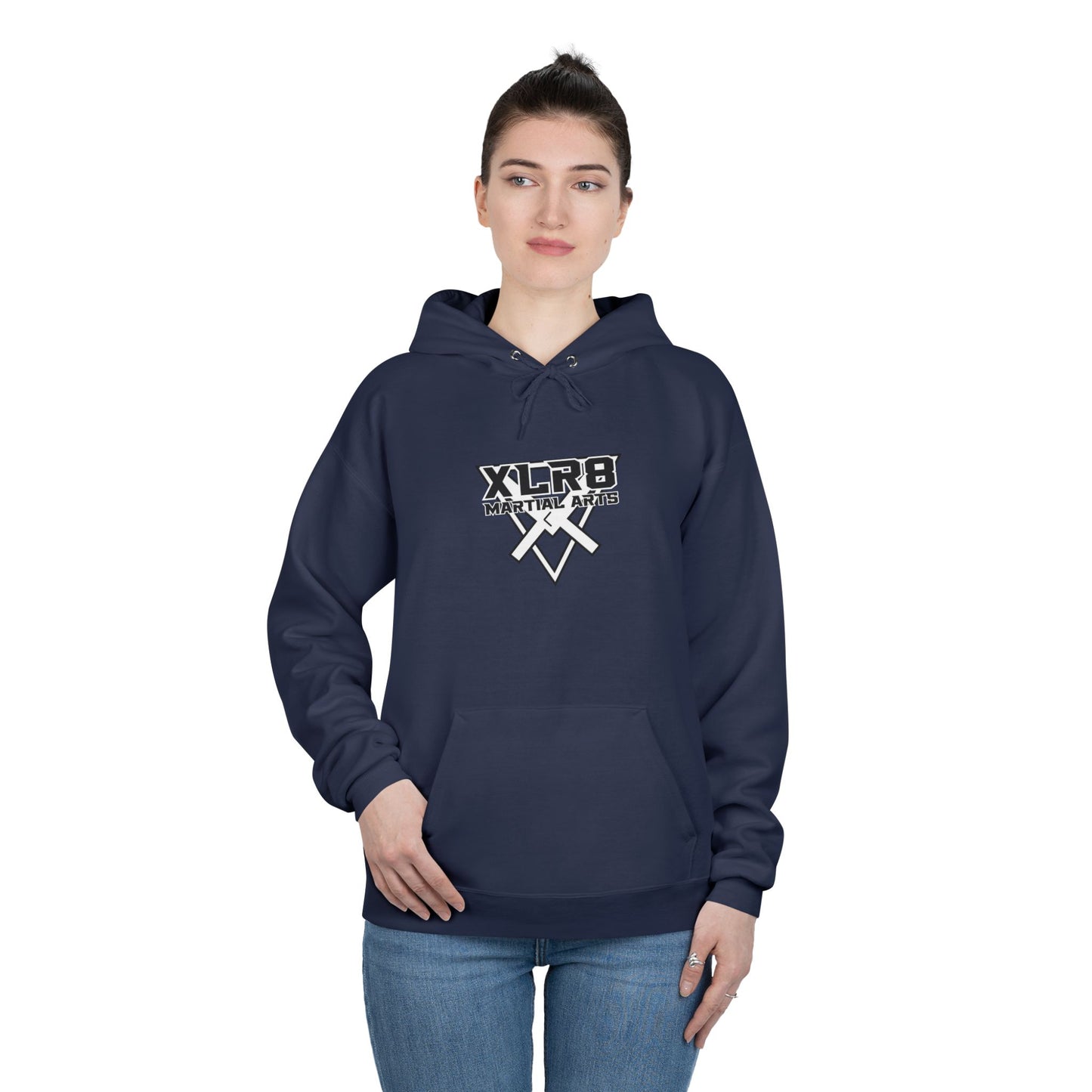 Large Logo But did you die hoodie