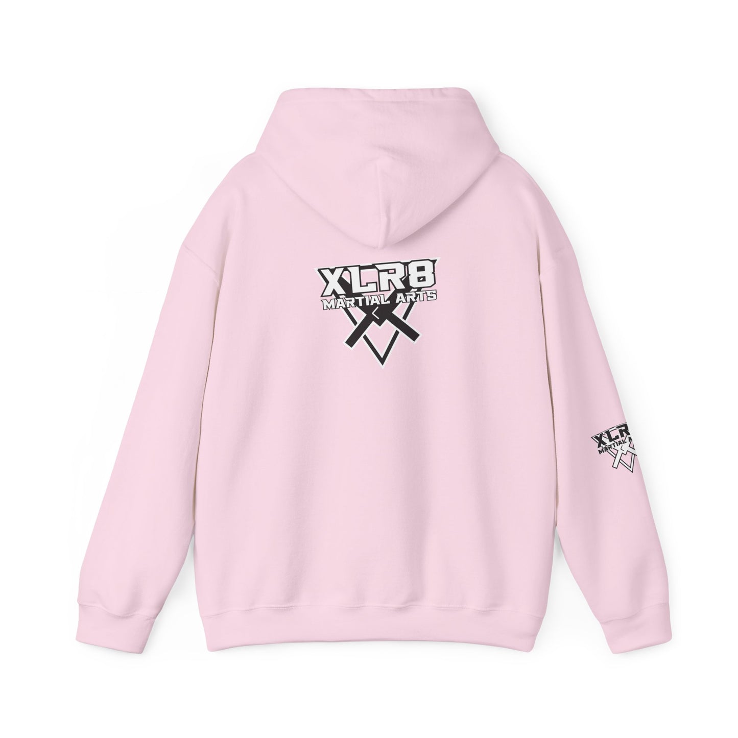 Motivational Hoodie — “Don’t Limit Your Challenges. Challenge Your Limits!” Martial Arts Logo