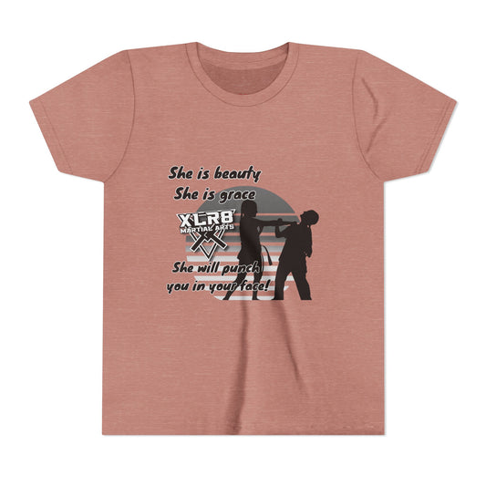 "She is beauty, She is grace" Karate Shirt-our Serenity shirt