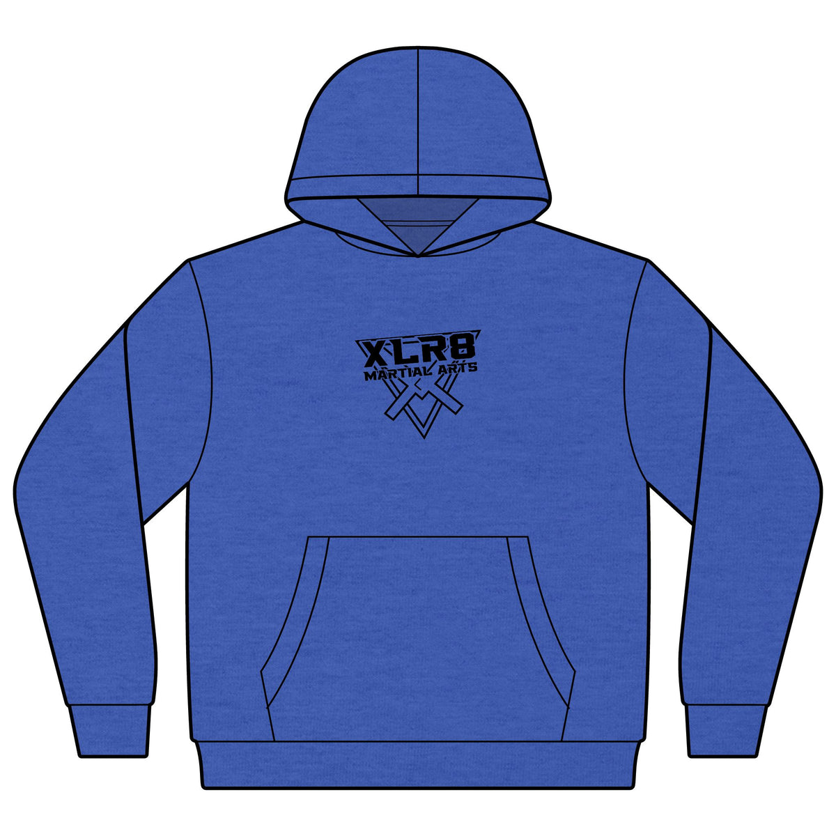 Youth Camo “The More You Sweat in Practice” Motivational Hoodie