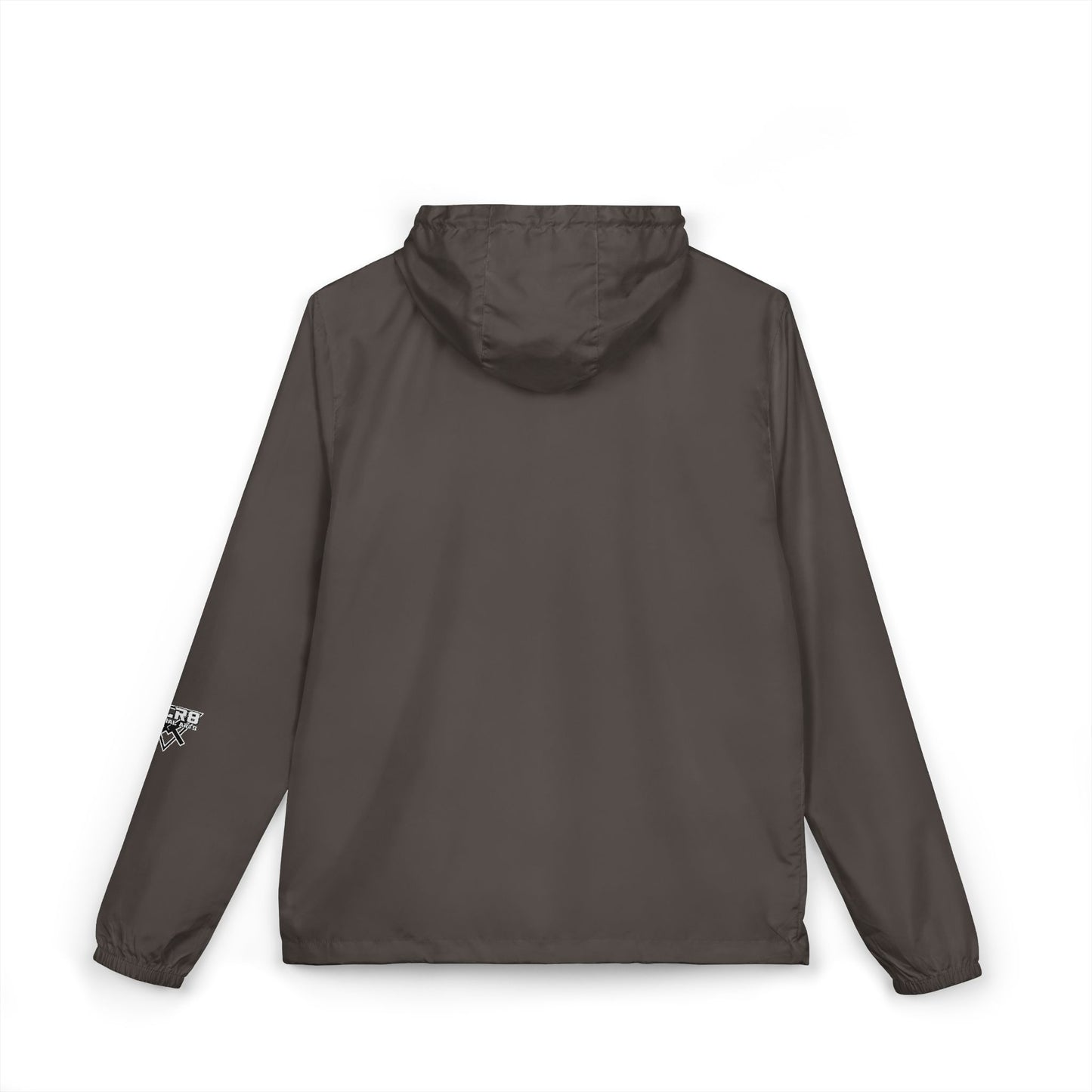 Windbreaker Jacket — Gothic Cross Logo Streetwear
